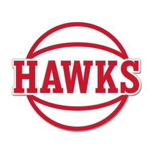 WinCraft Hawks Secondary Logo Enamel Pin