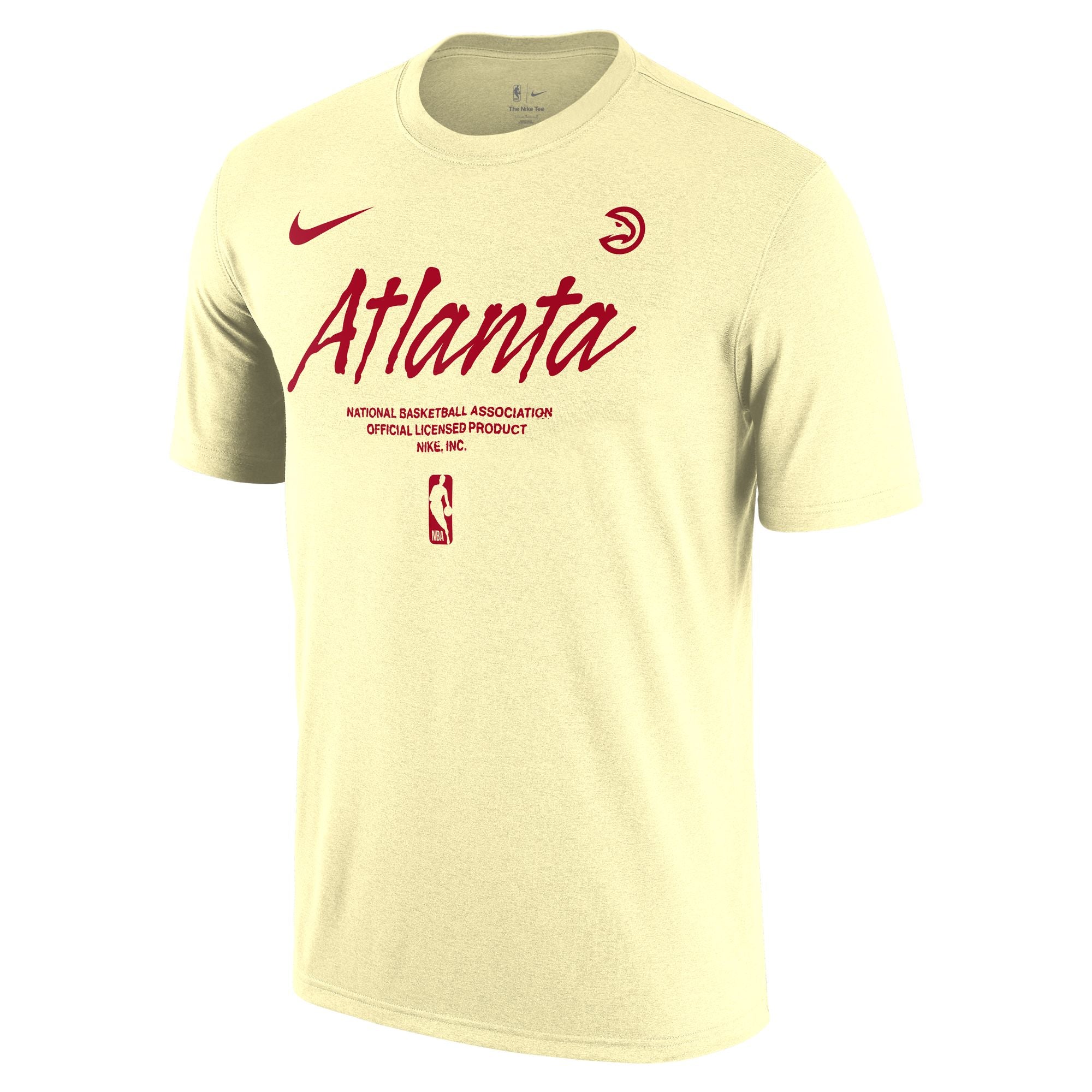 Nike Atlanta Hawks Hardwood Classics Logo T-shirt in Blue for Men