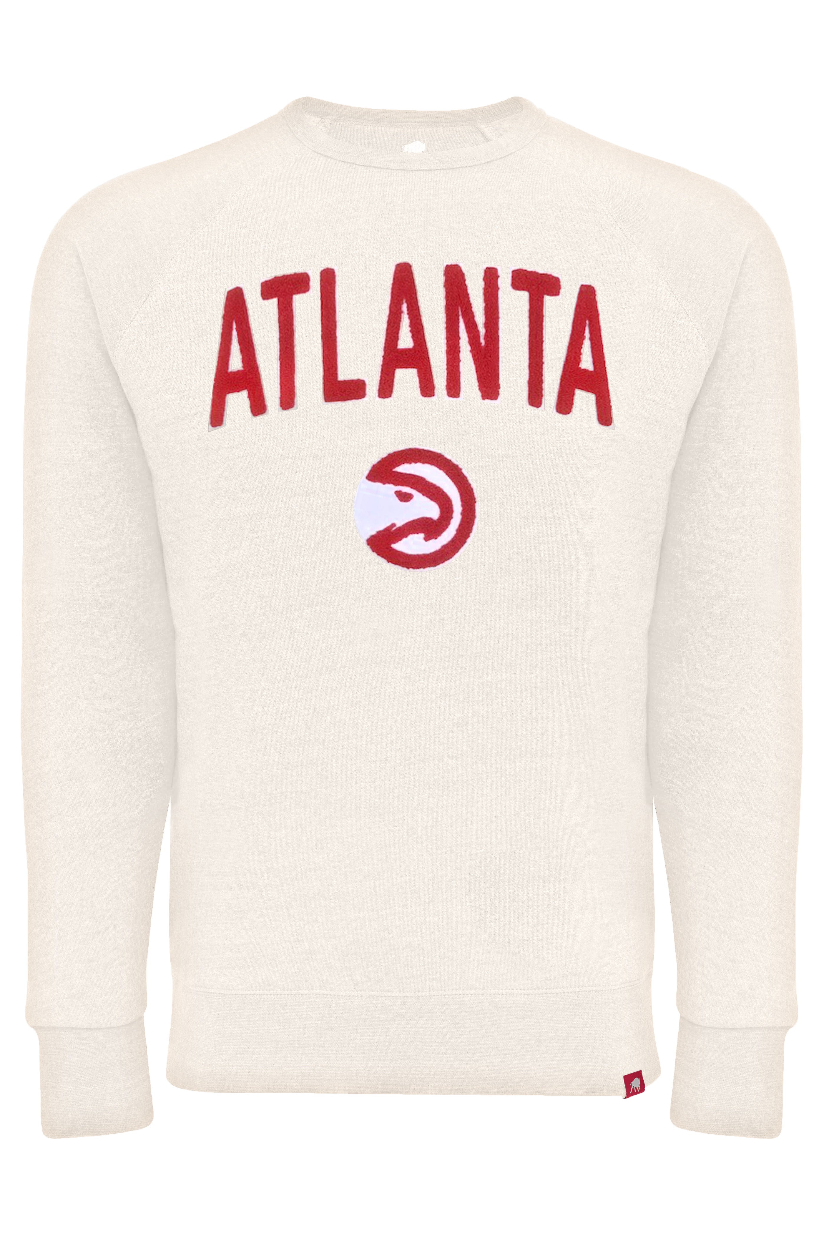 Sportiqe Hawks Harmon Wordmark Crewneck