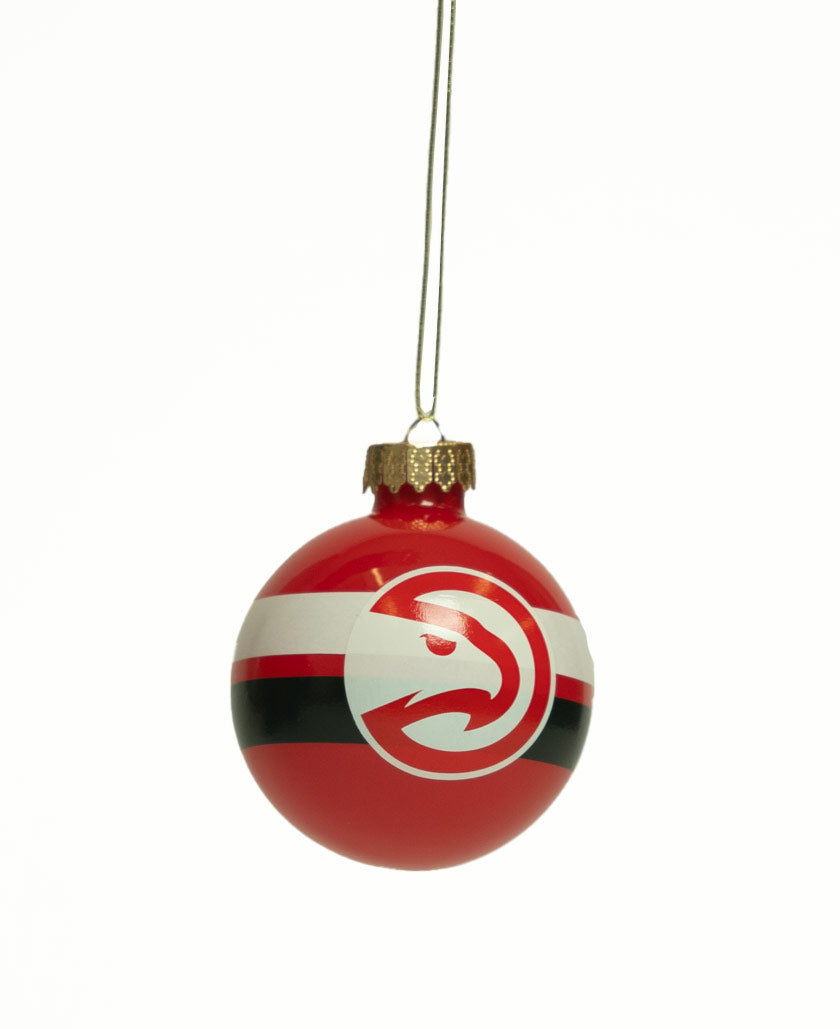 Foco Hawks Glass Ball Ornament