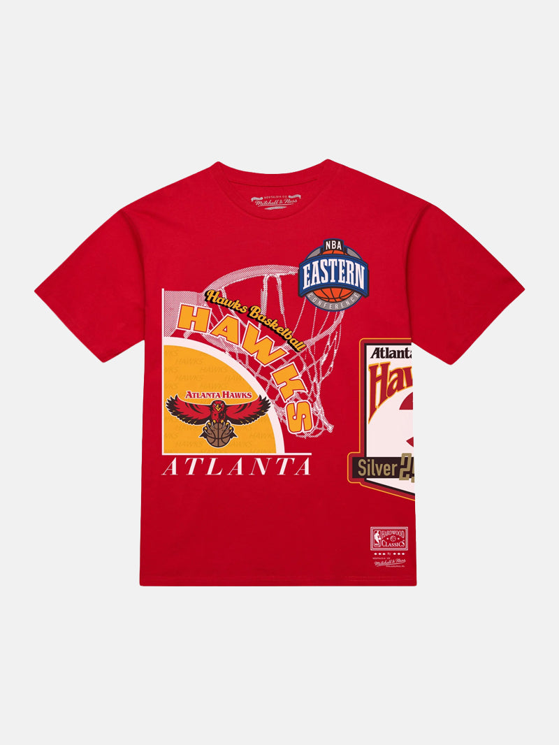 Mitchell & Ness Hawks Logo Blast Tee