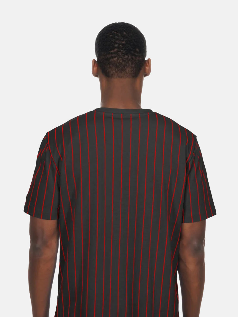 New Era Hawks Evo Throwback Striped Tee