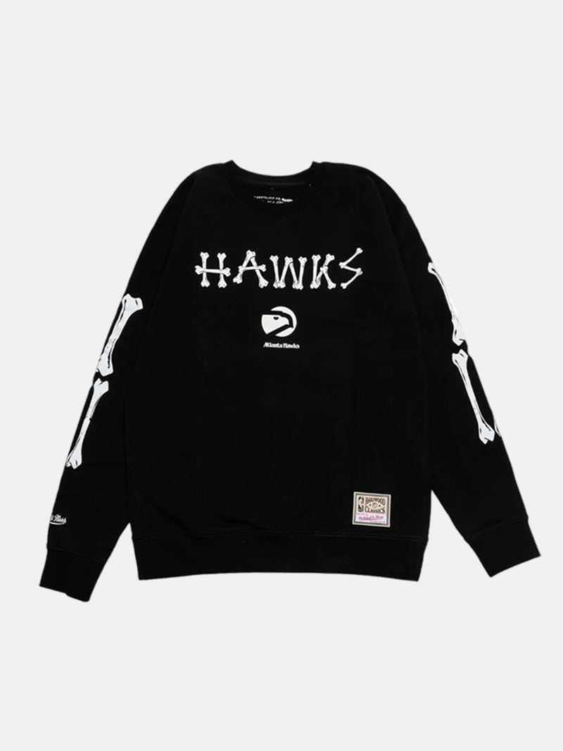 Mitchell & Ness Hawks Boneyard Crewneck