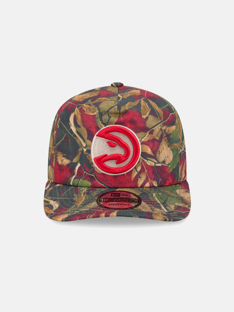New Era Hawks Red Bill Leaves Snapback