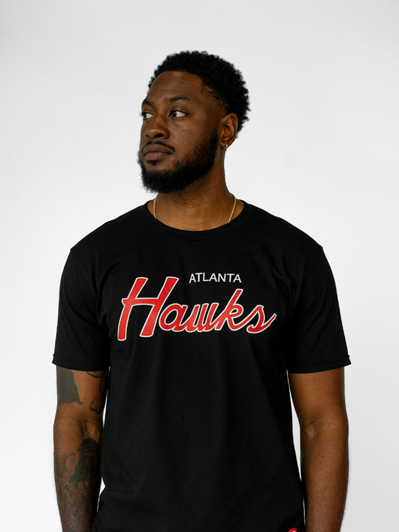 Mitchell & Ness Hawks Vintage Wordmark Tee