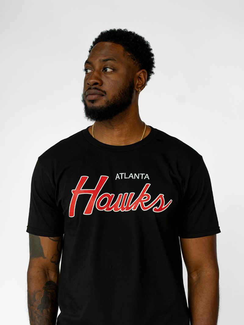 Mitchell & Ness Hawks Vintage Wordmark Tee