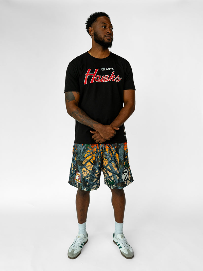 Mitchell & Ness Hawks Vintage Wordmark Tee