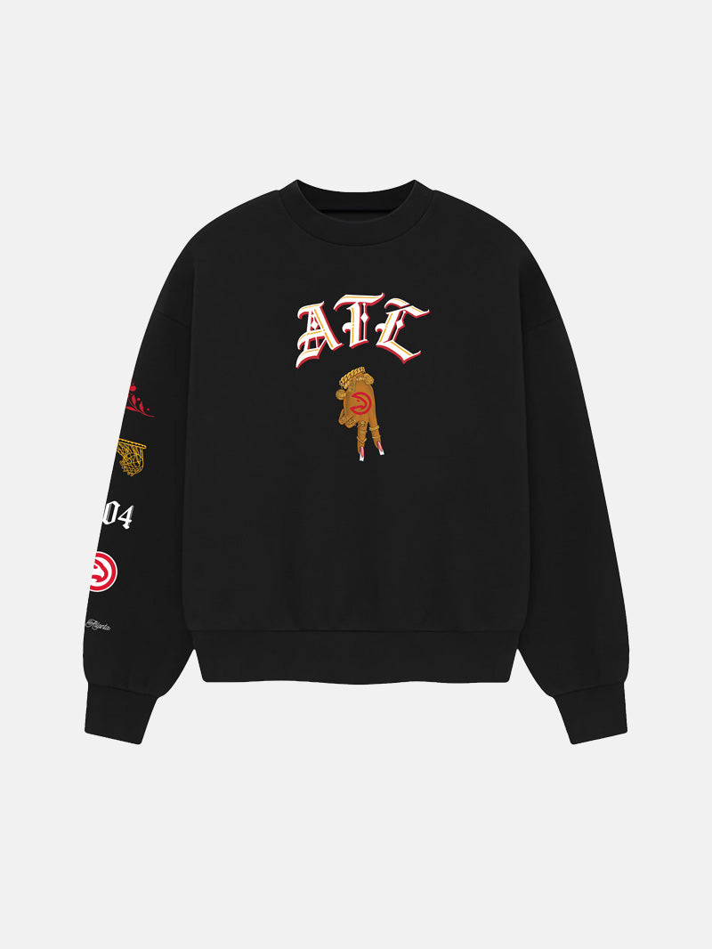 Atlanta Hawks x Debbi Snax Crewneck