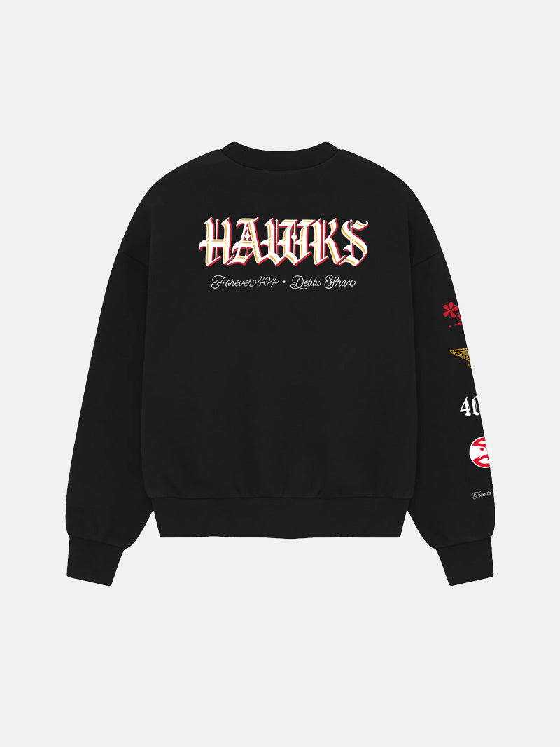 Atlanta Hawks x Debbi Snax Crewneck