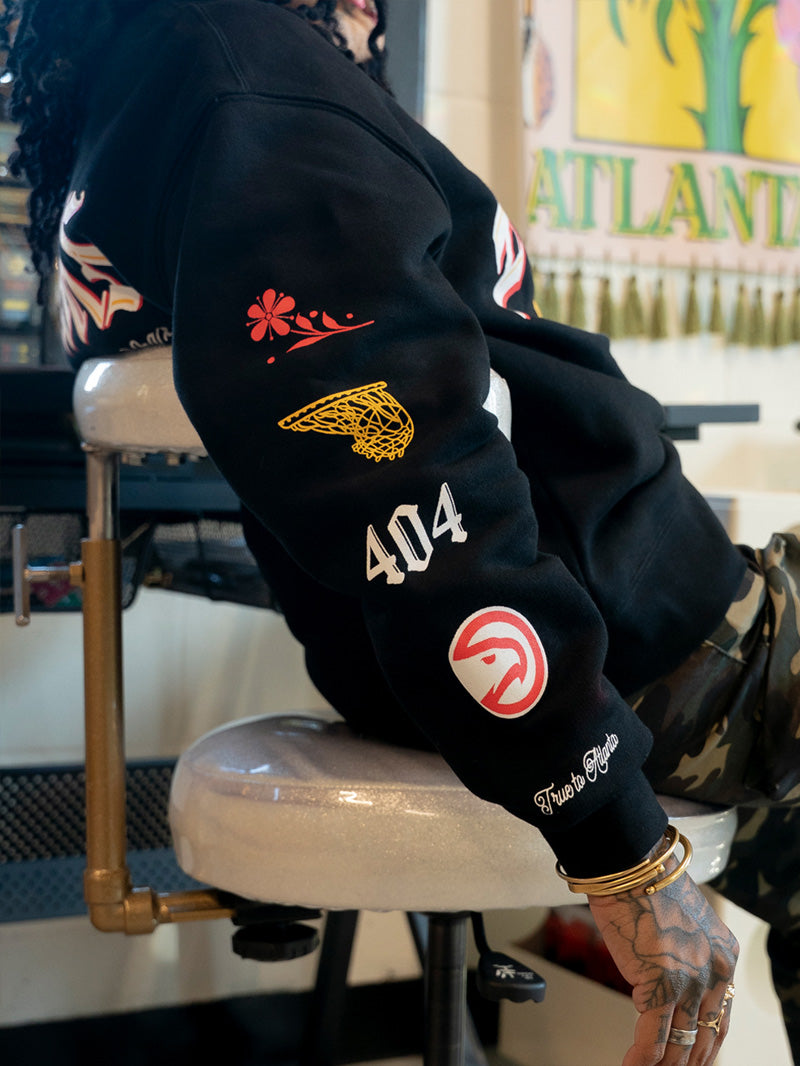 Atlanta Hawks x Debbi Snax Crewneck