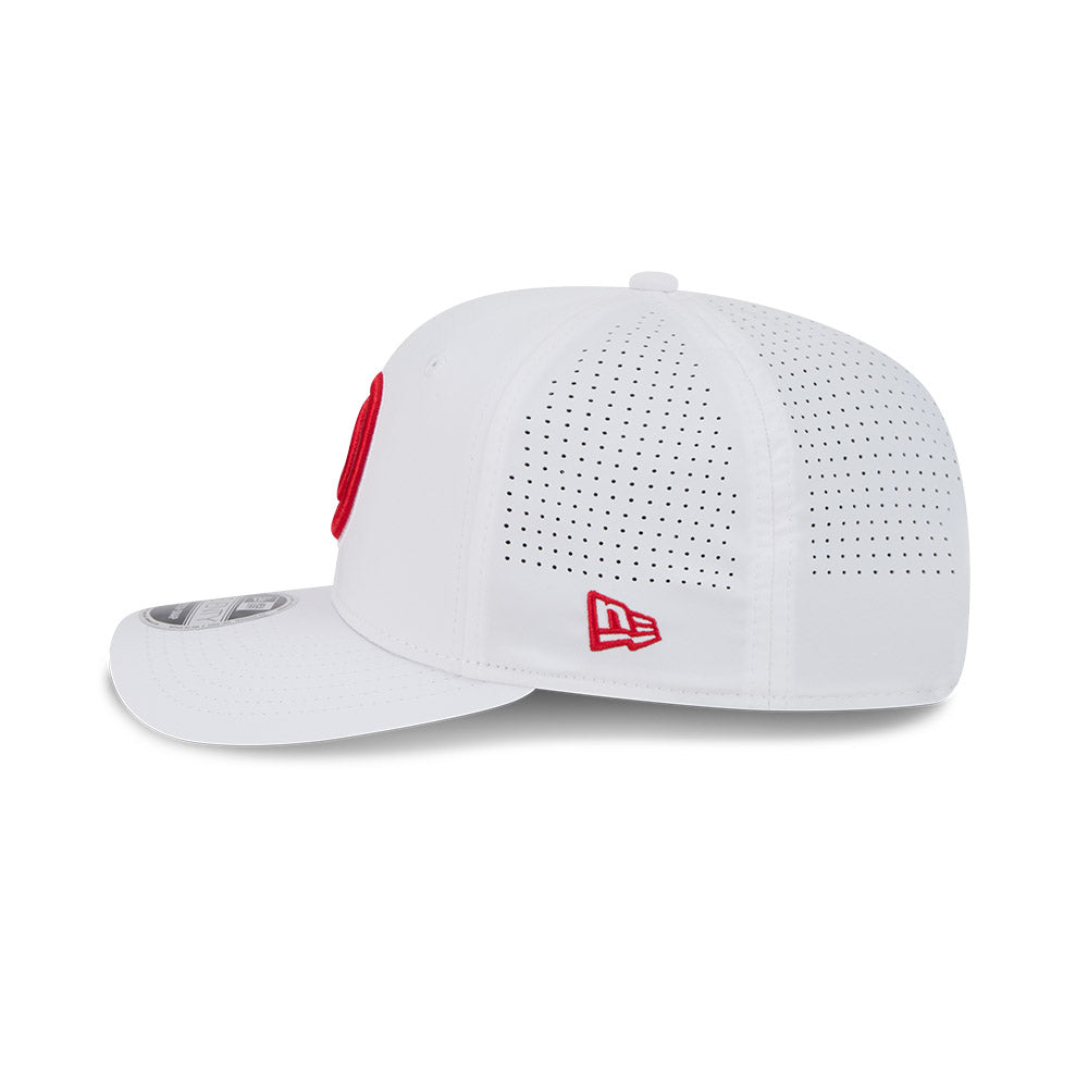 New Era Hawks Performance White Adjustable Hat