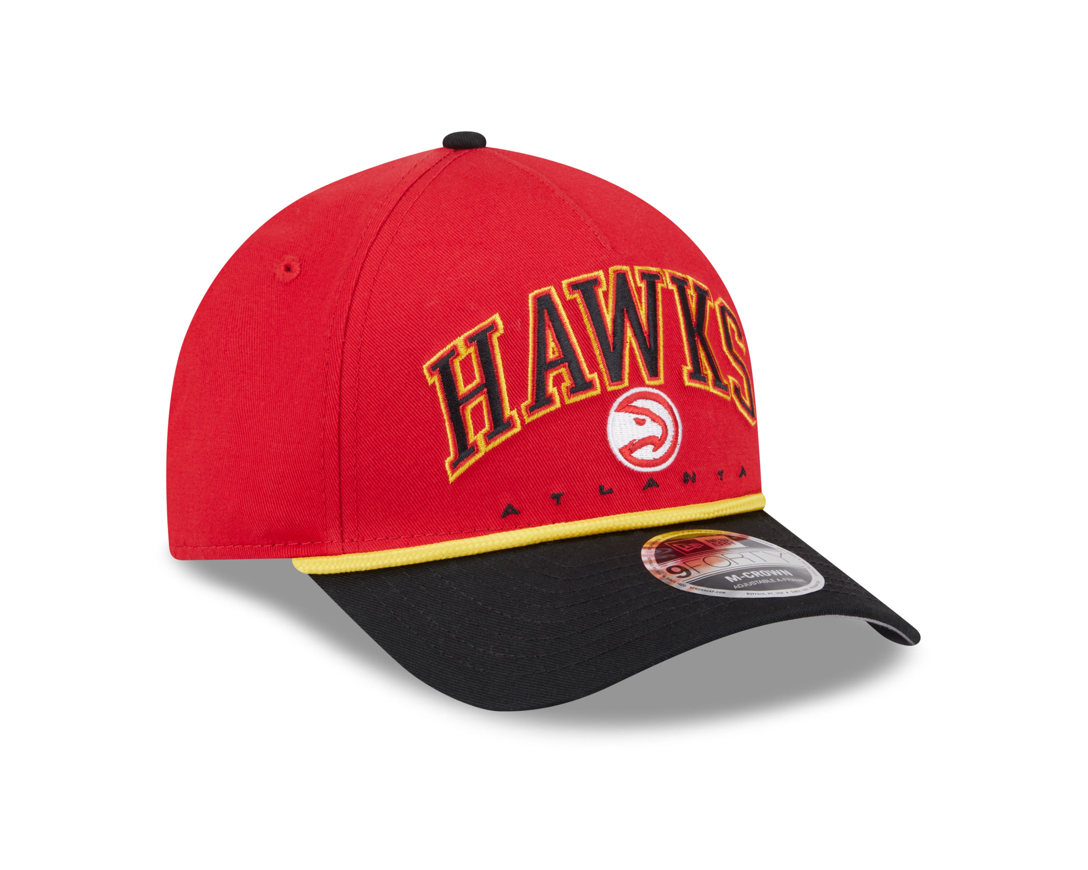 New Era Hawks Gold Rope Arch Snapback