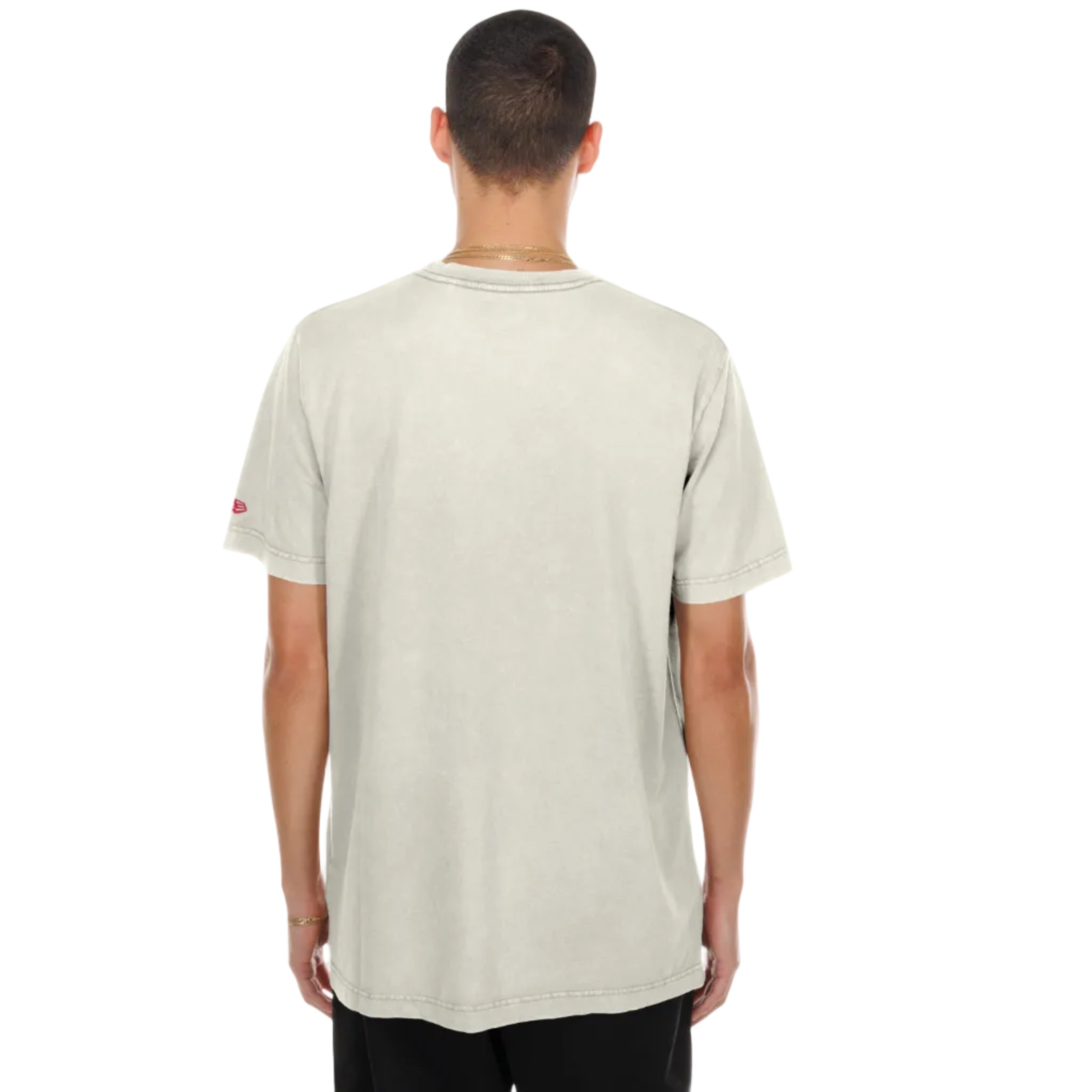 New Era Hawks Off White Graphic Tee