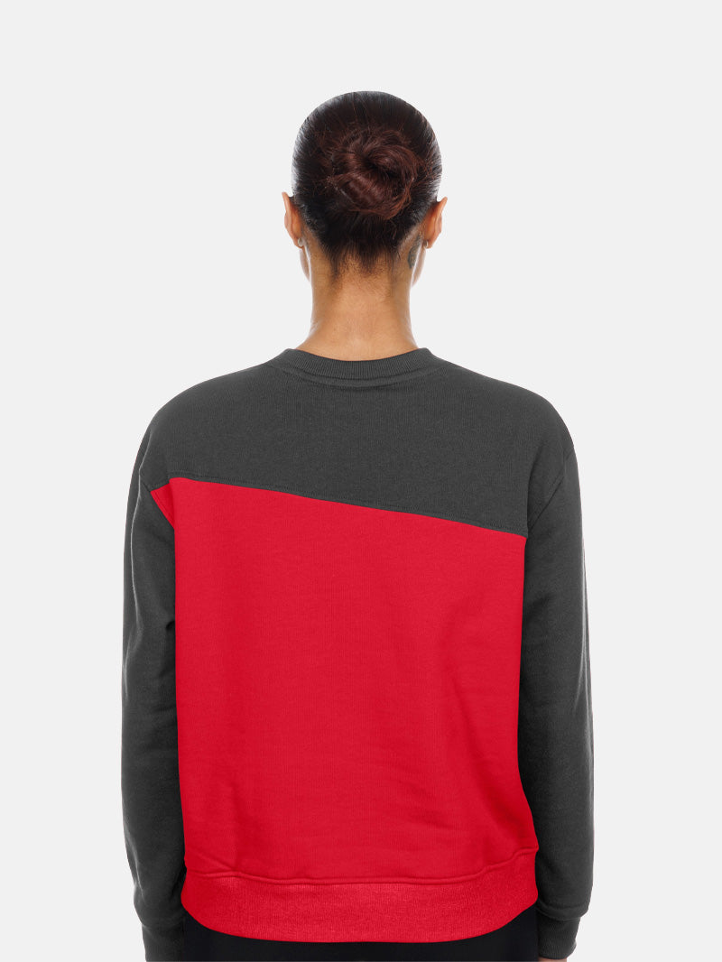 Women's New Era Hawks Wordmark Crewneck
