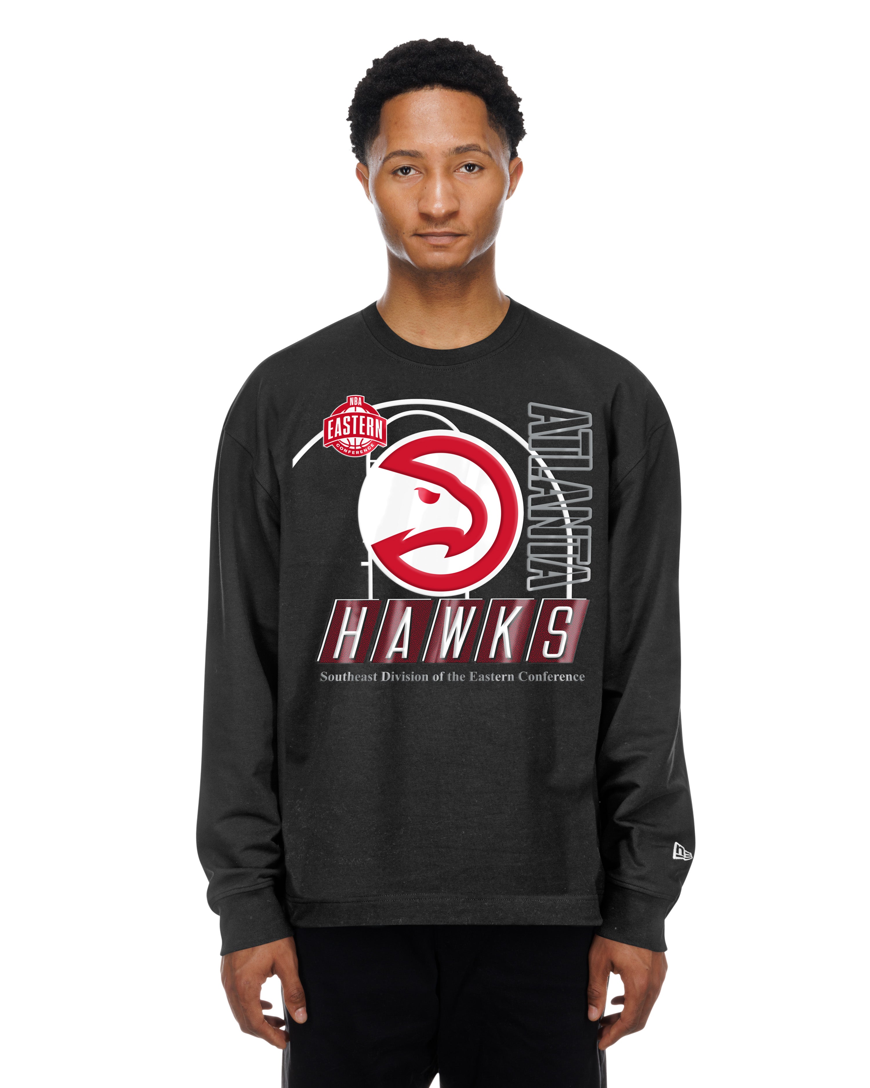 New Era Hawks Big Evo Crewneck - Atlanta Hawks Official Store