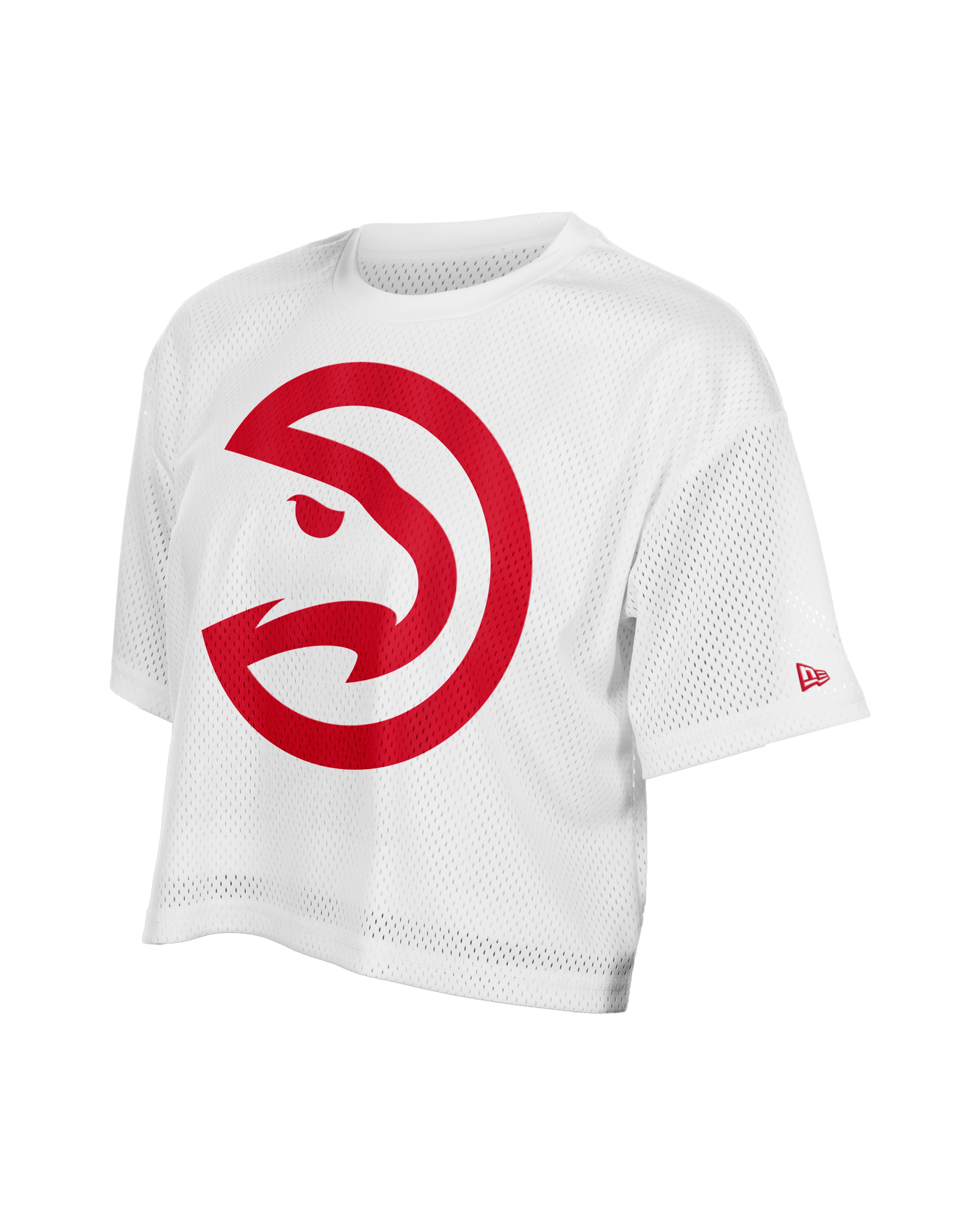 Women's New Era Hawks Big Evo Cropped Tee