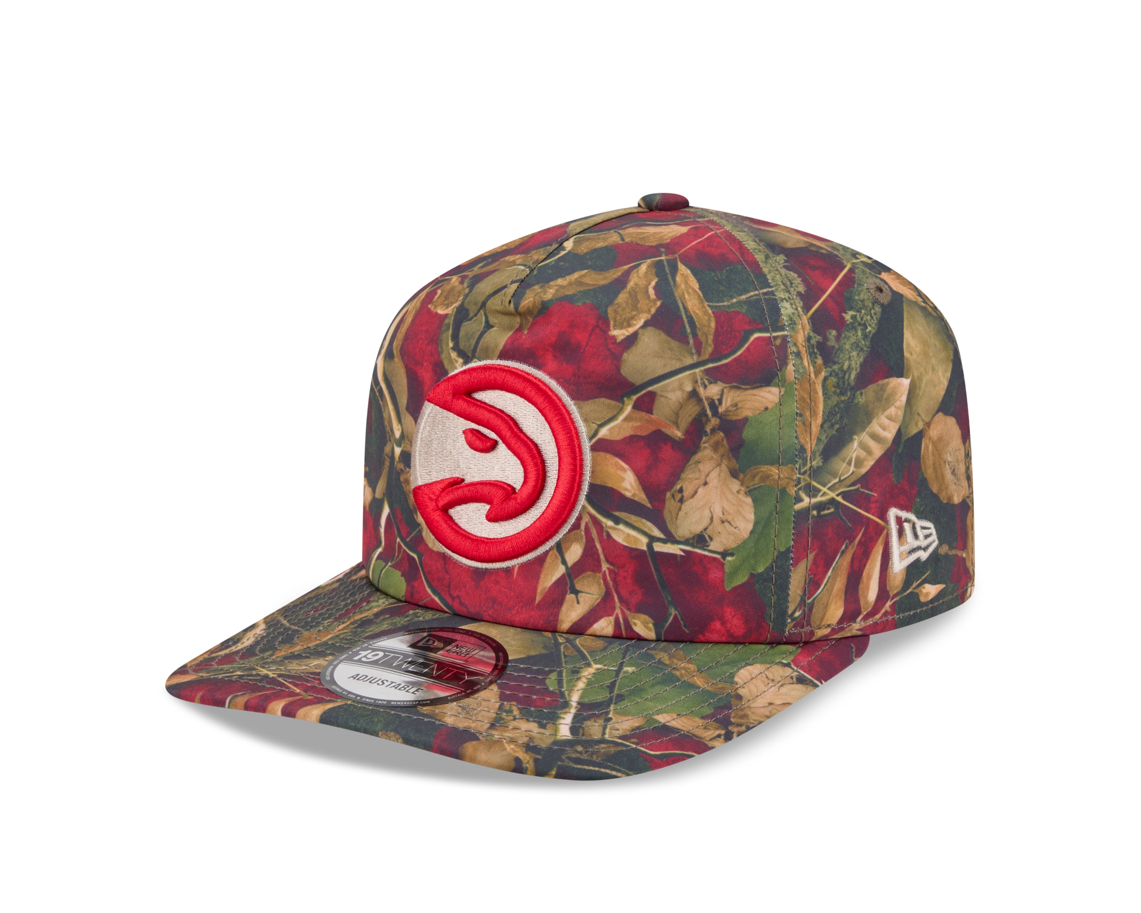 New Era Hawks Red Bill Leaves Snapback