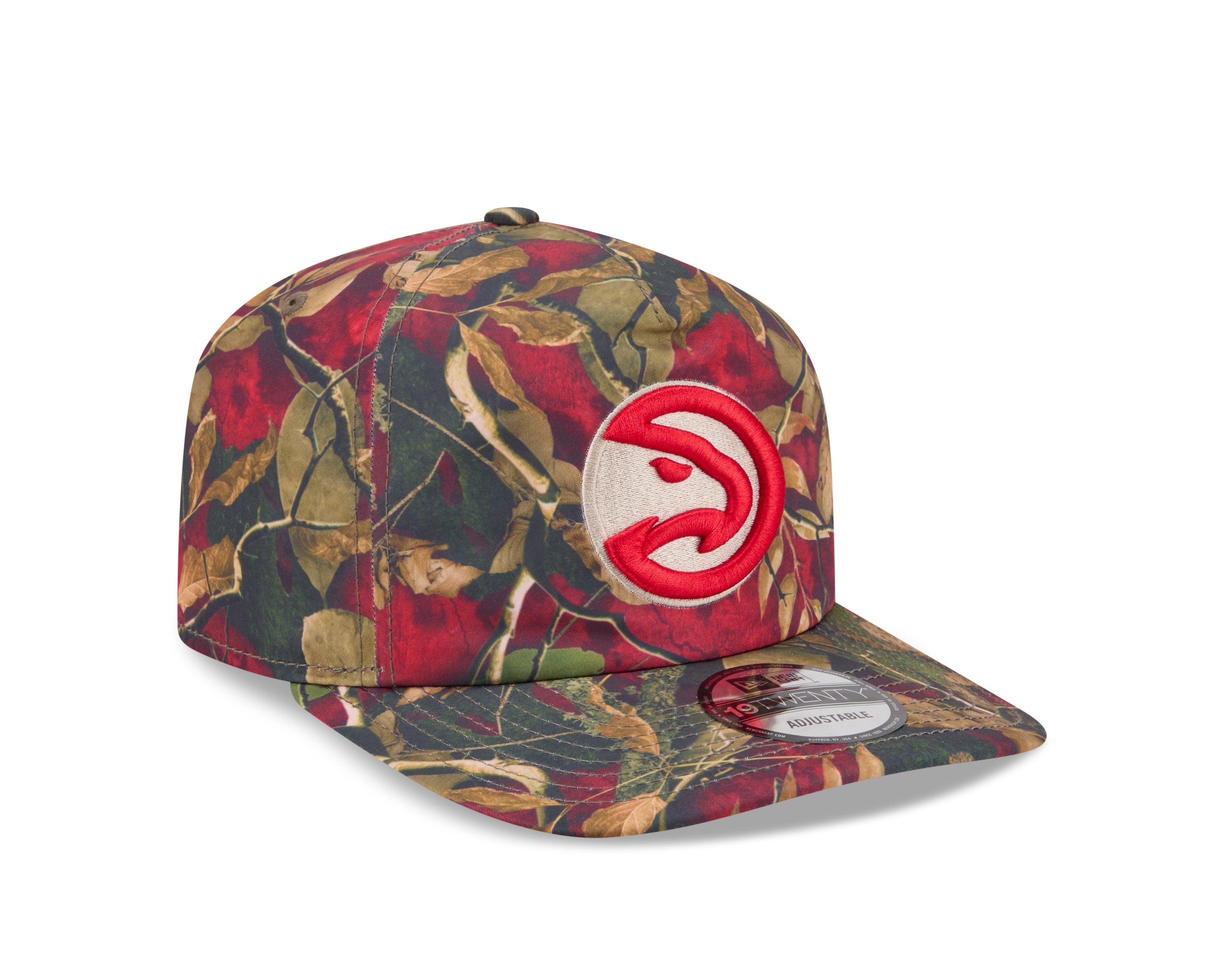New Era Hawks Red Bill Leaves Snapback