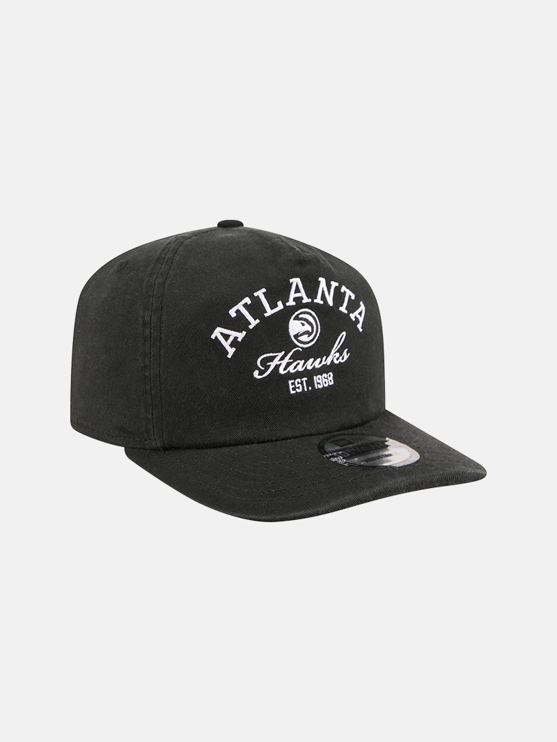 New Era Hawks Stacked Black 19Twenty Snapback