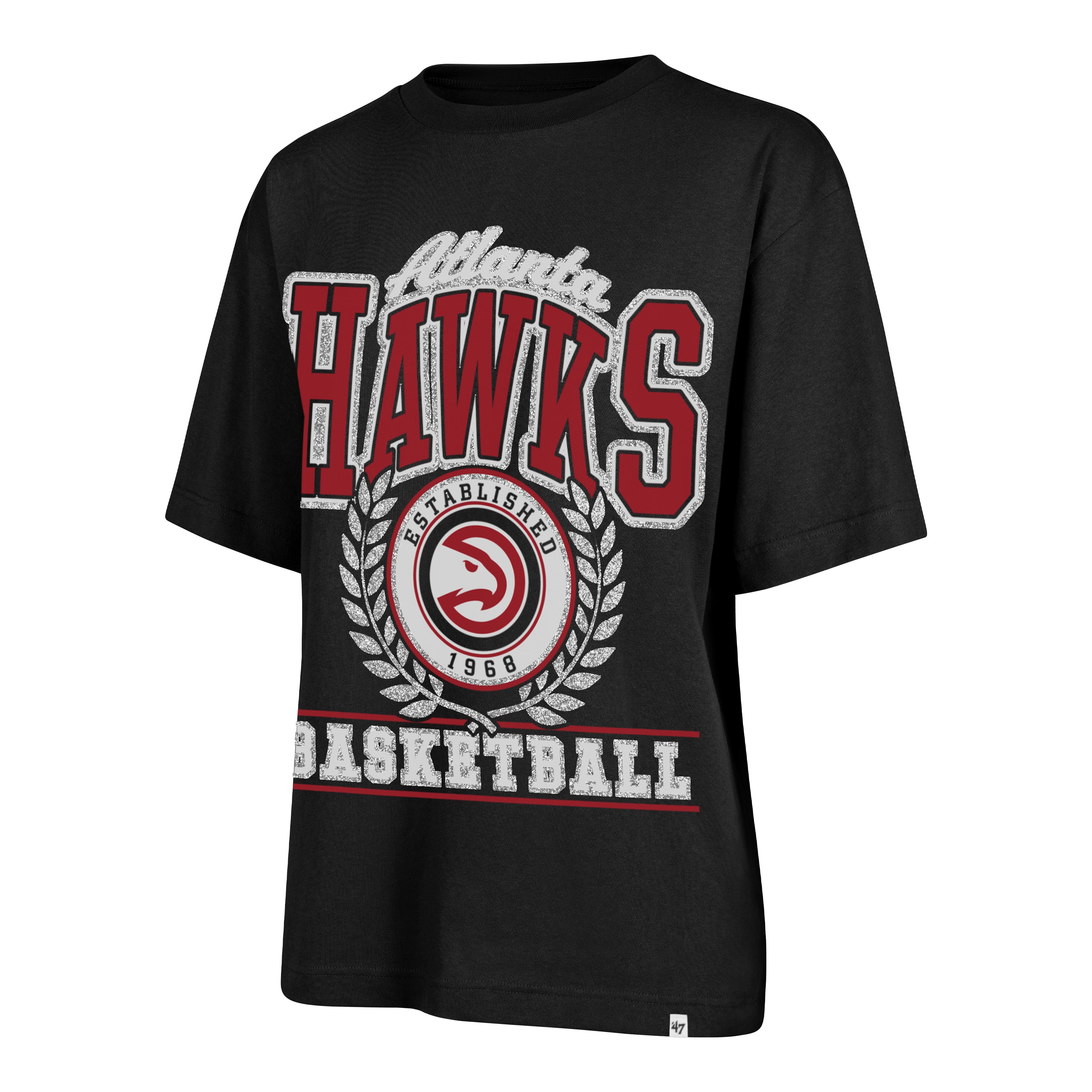 Women's 47 Brand Hawks Ring True Foundation Tee