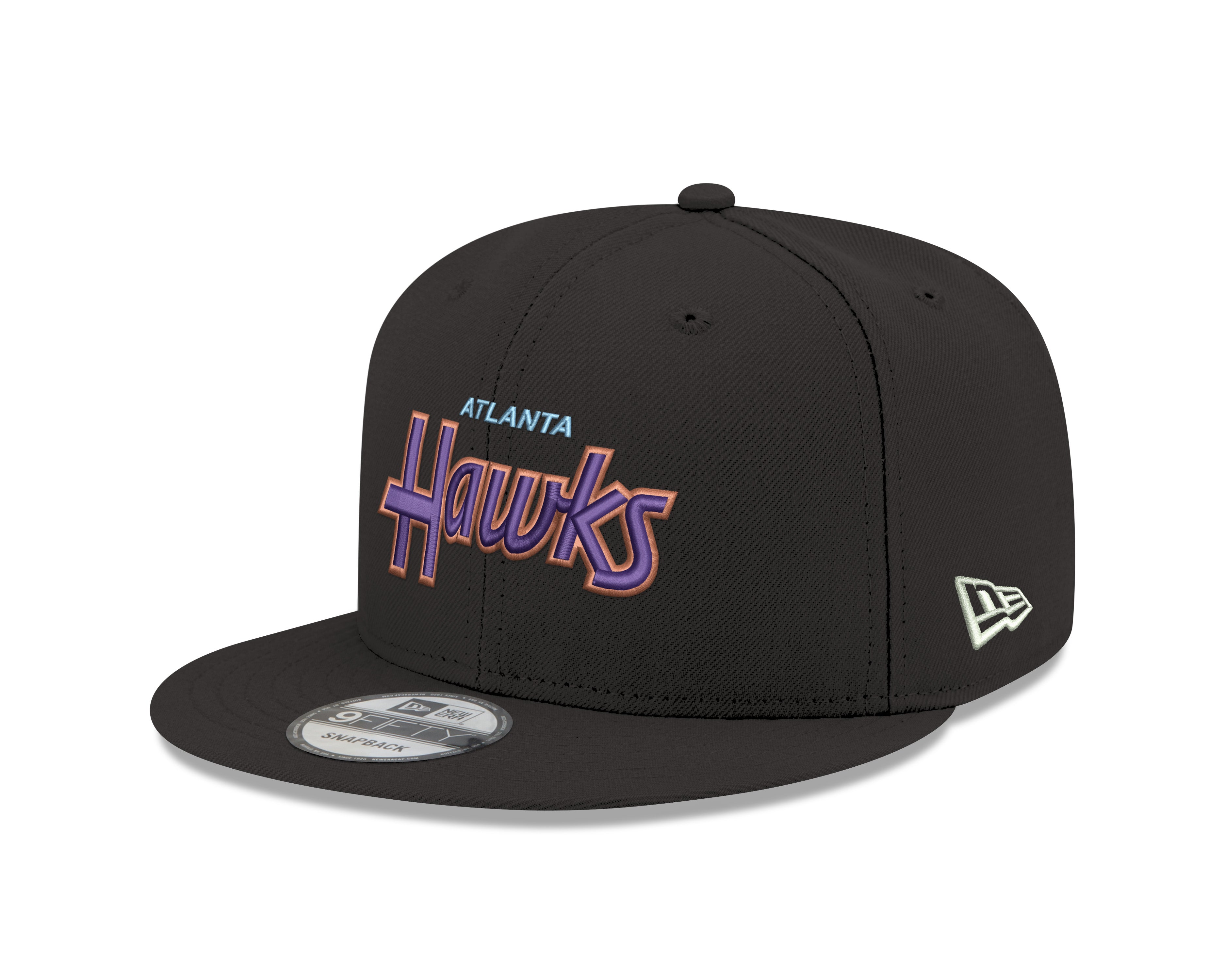New Era Hawks Grape Hawks Snapback