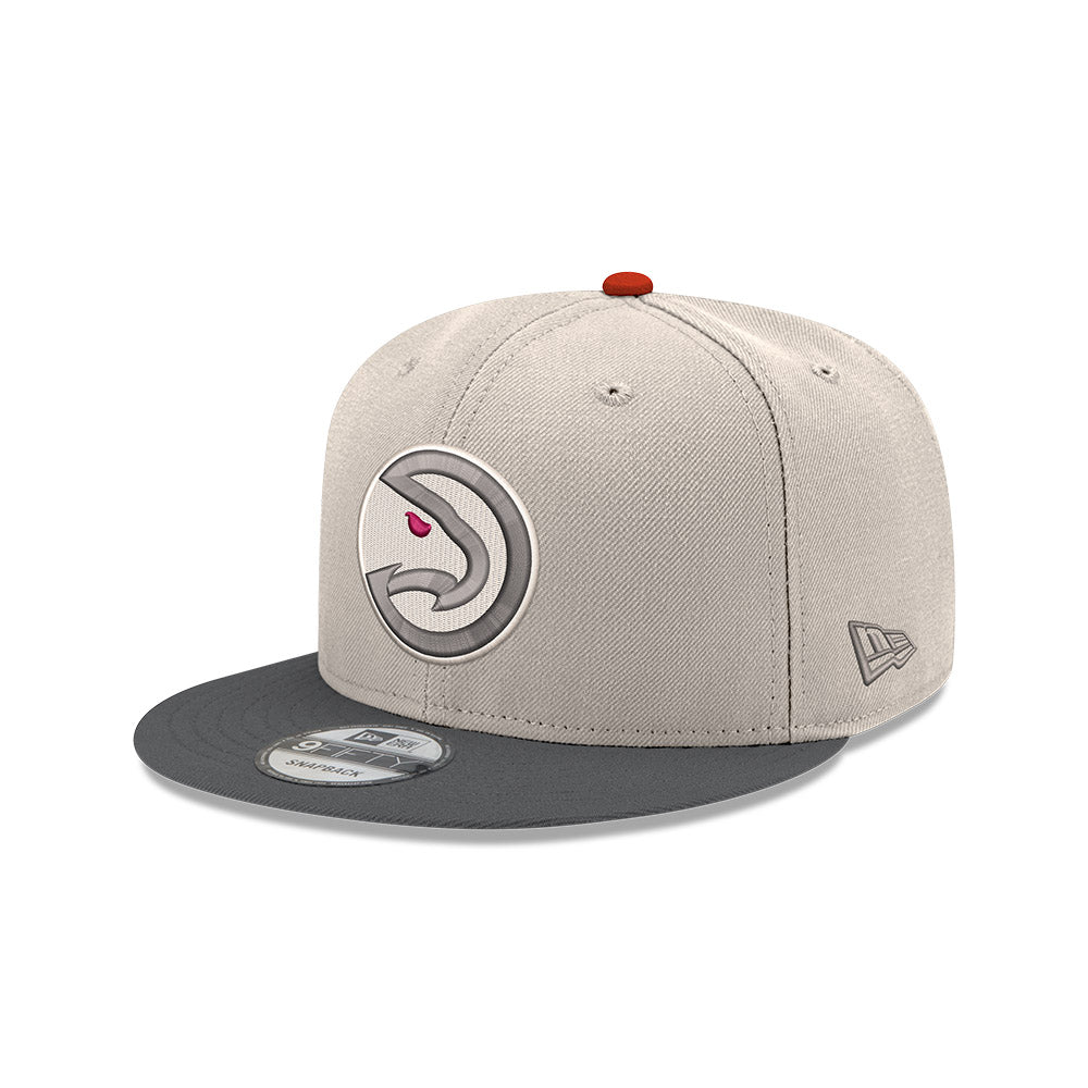 New Era Hawks Cream Grey Evo Snapback