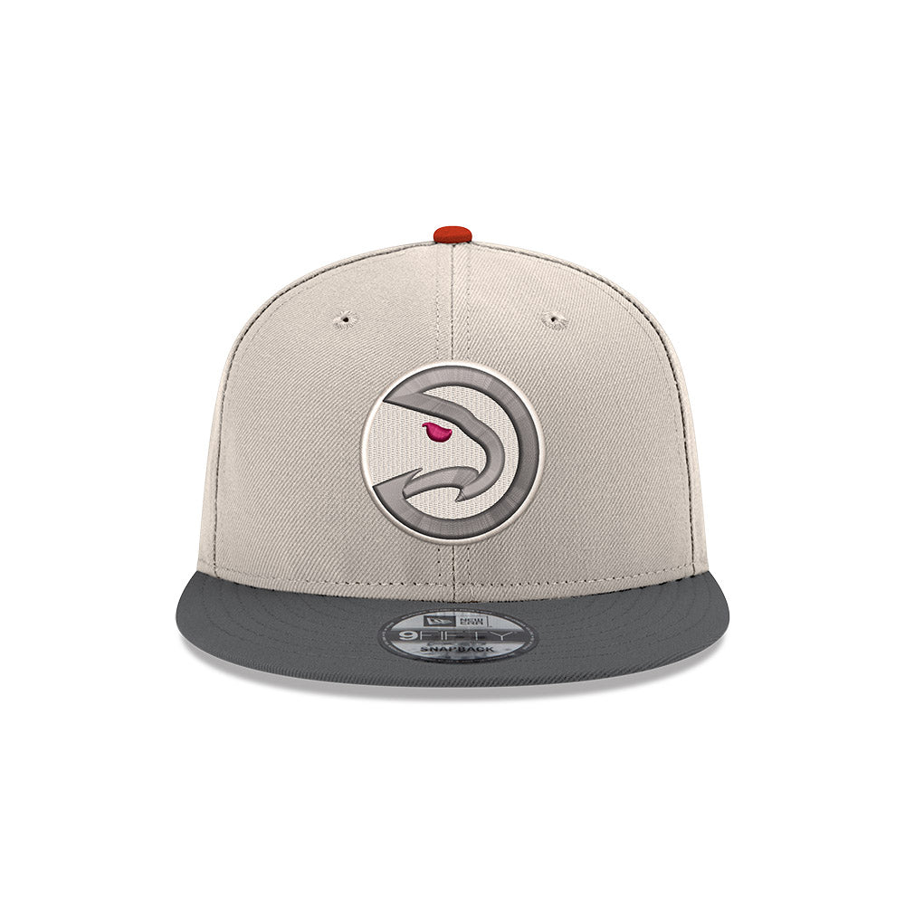 New Era Hawks Cream Grey Evo Snapback