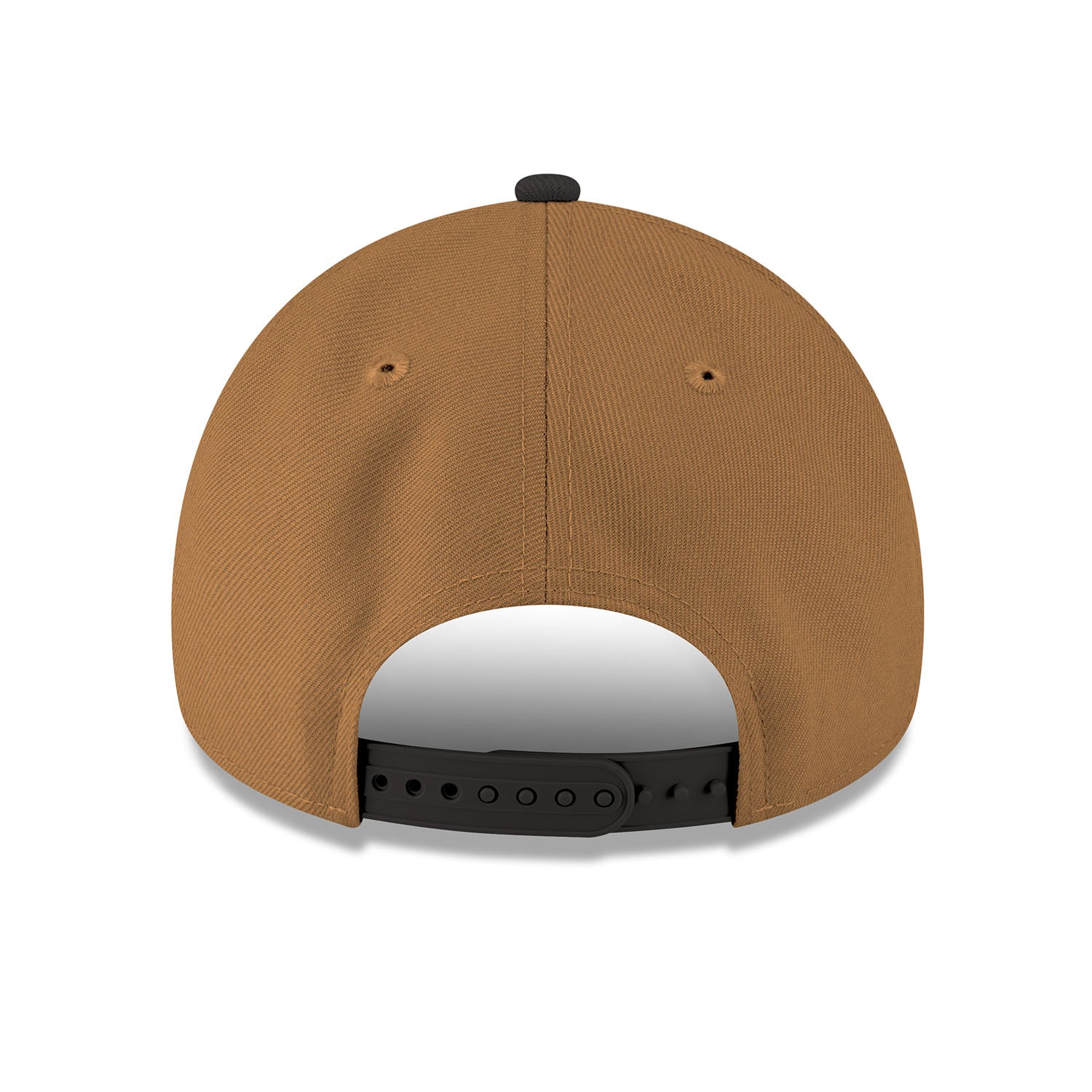 New Era Hawks Black Brown Wordmark Snapback