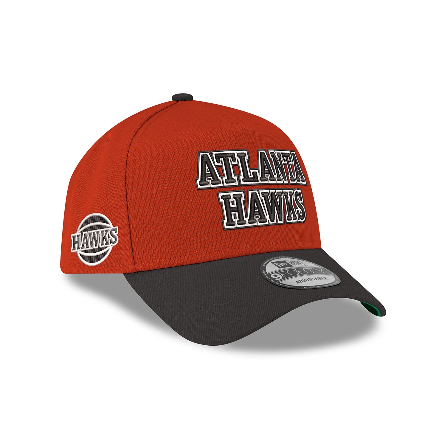 New Era Hawks Team Color Stacked Snapback