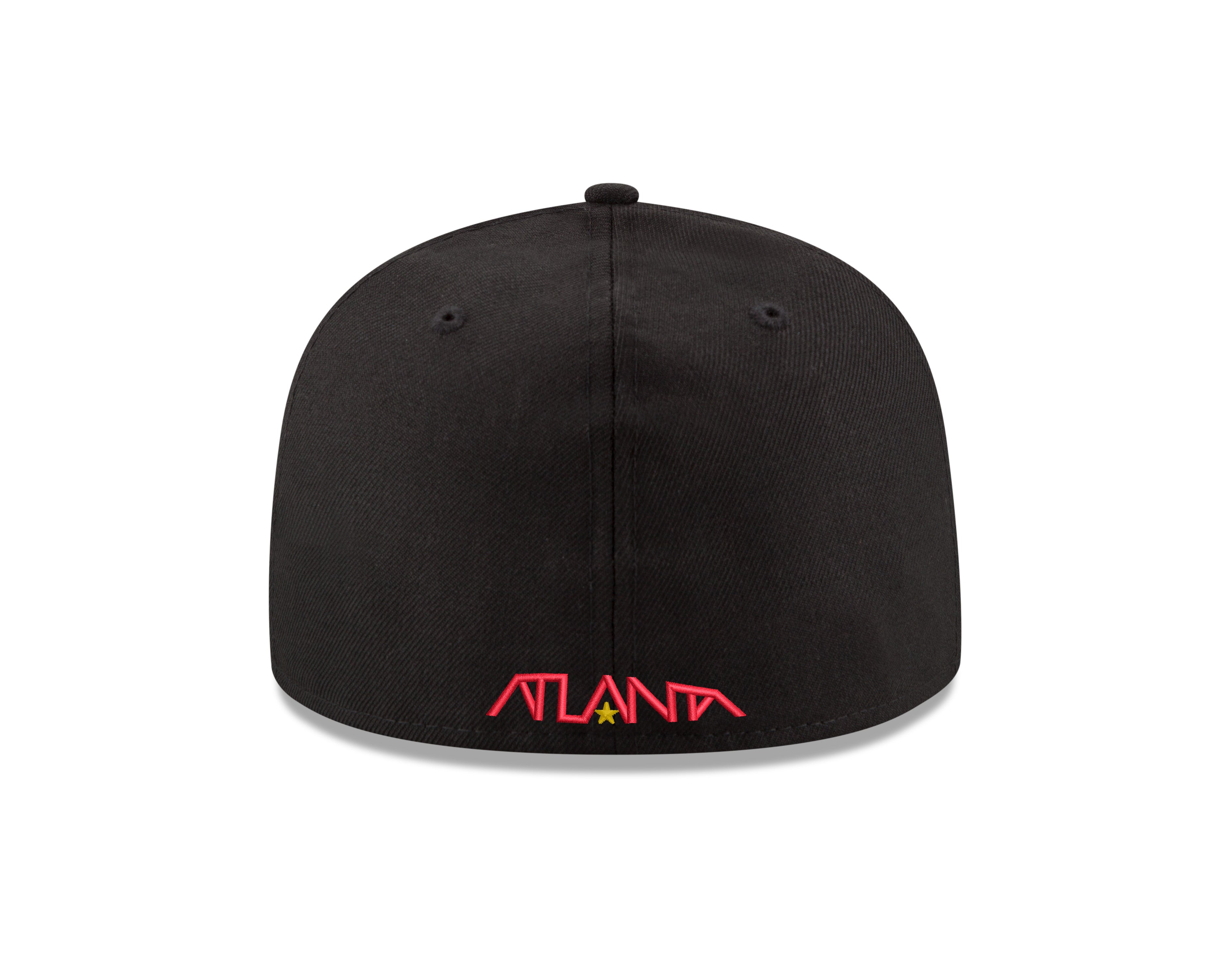 New Era Hawks Bird Logo Black Fitted Hat