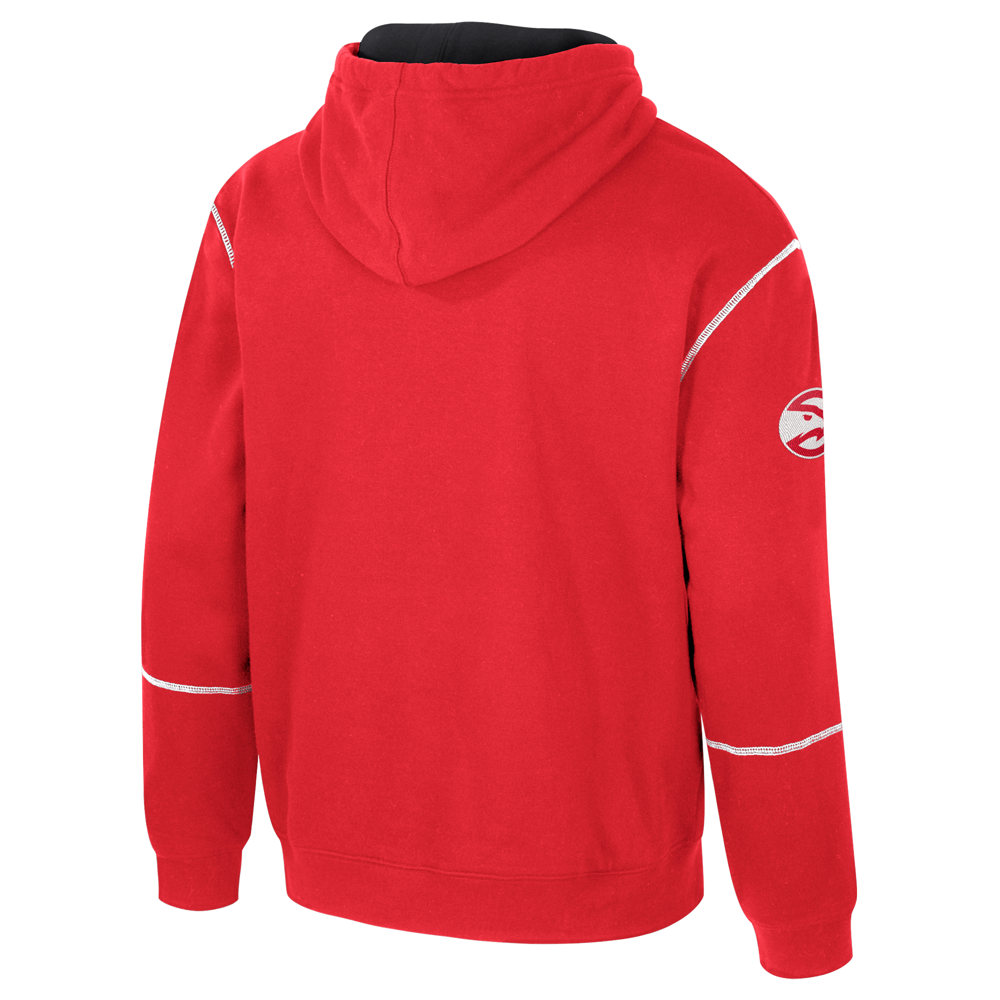 Stadium Essentials Hawks ATL Wordmark Red Hoodie