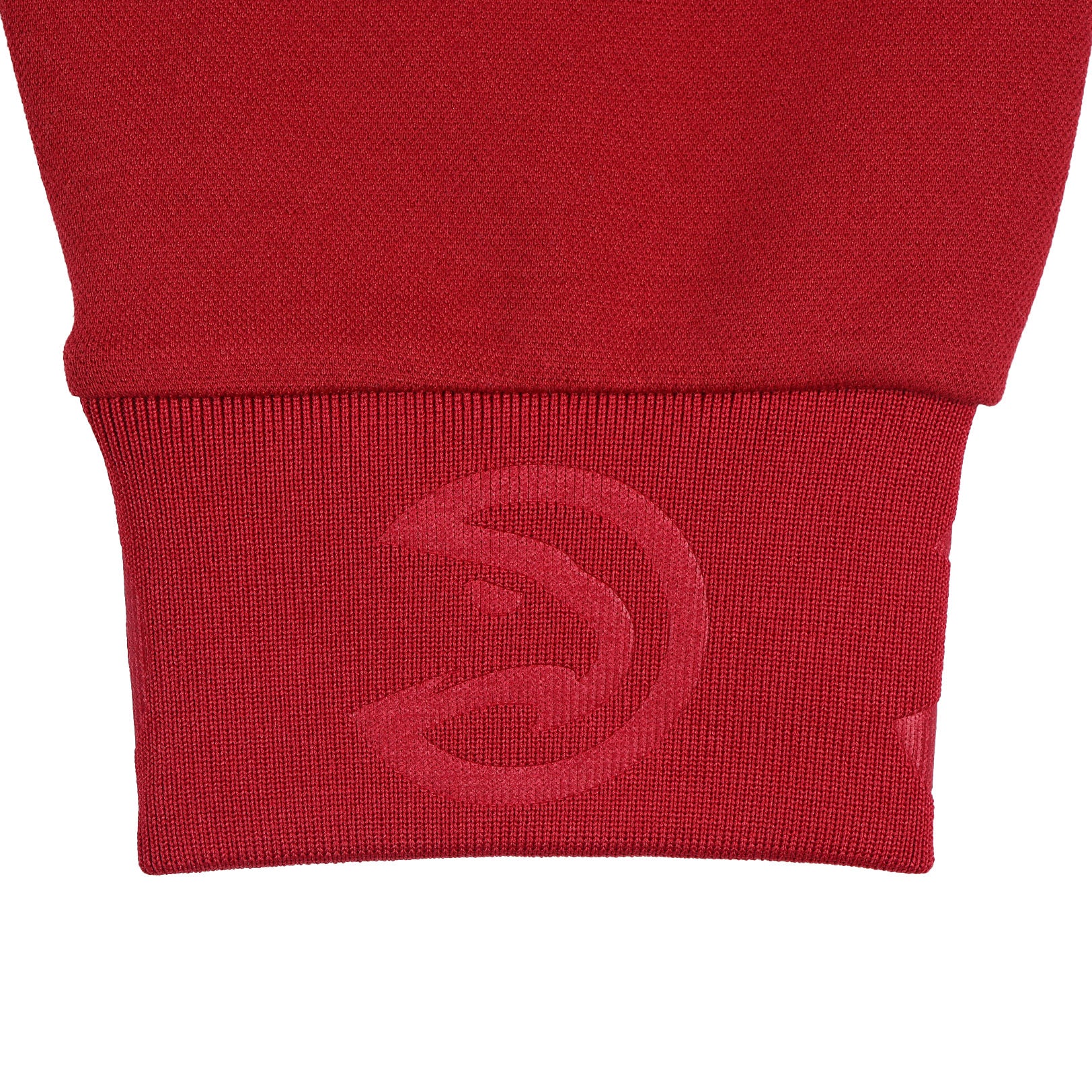 Protege Hawks Embossed Red Fleece Hoodie