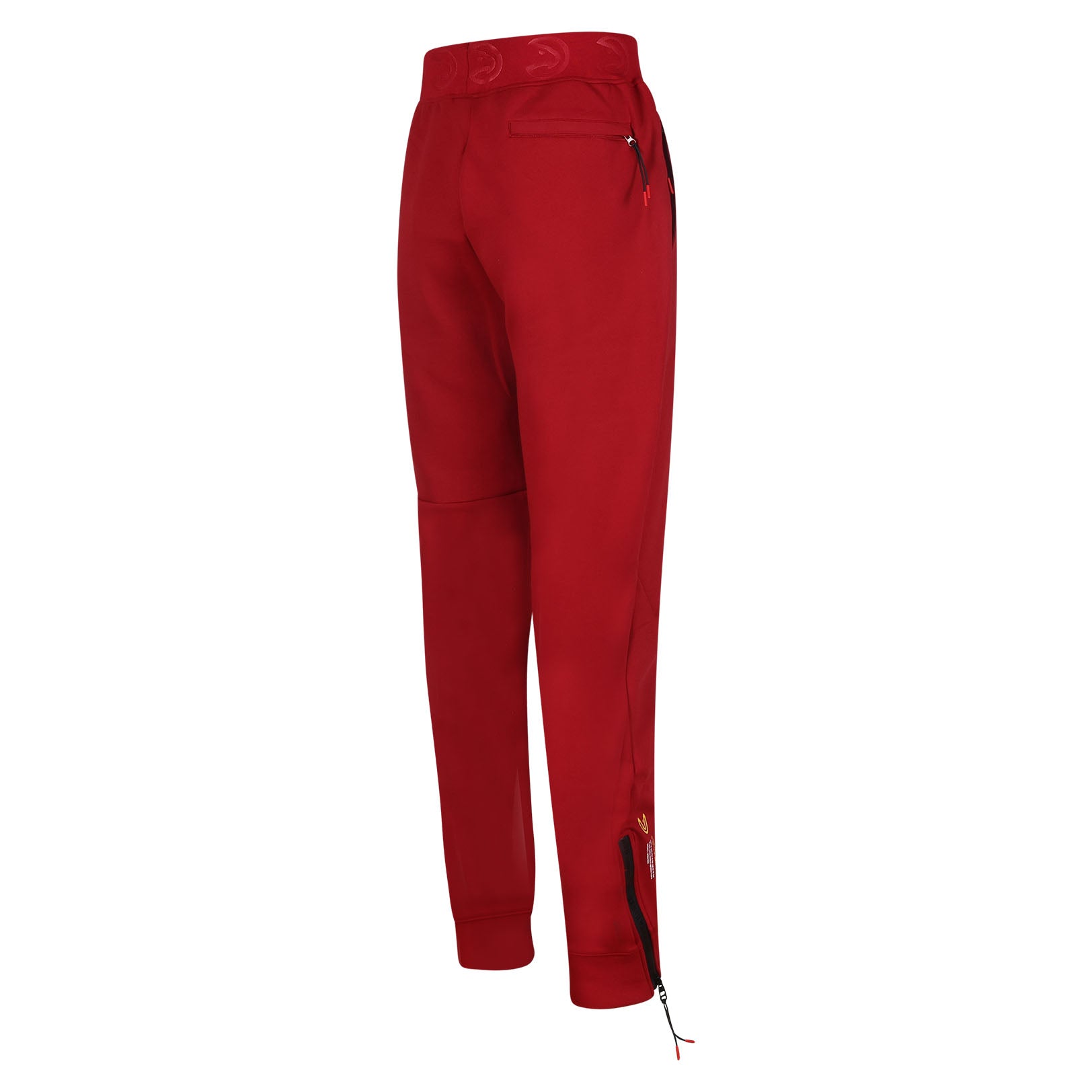Protege Hawks Embossed Red Fleece Jogger
