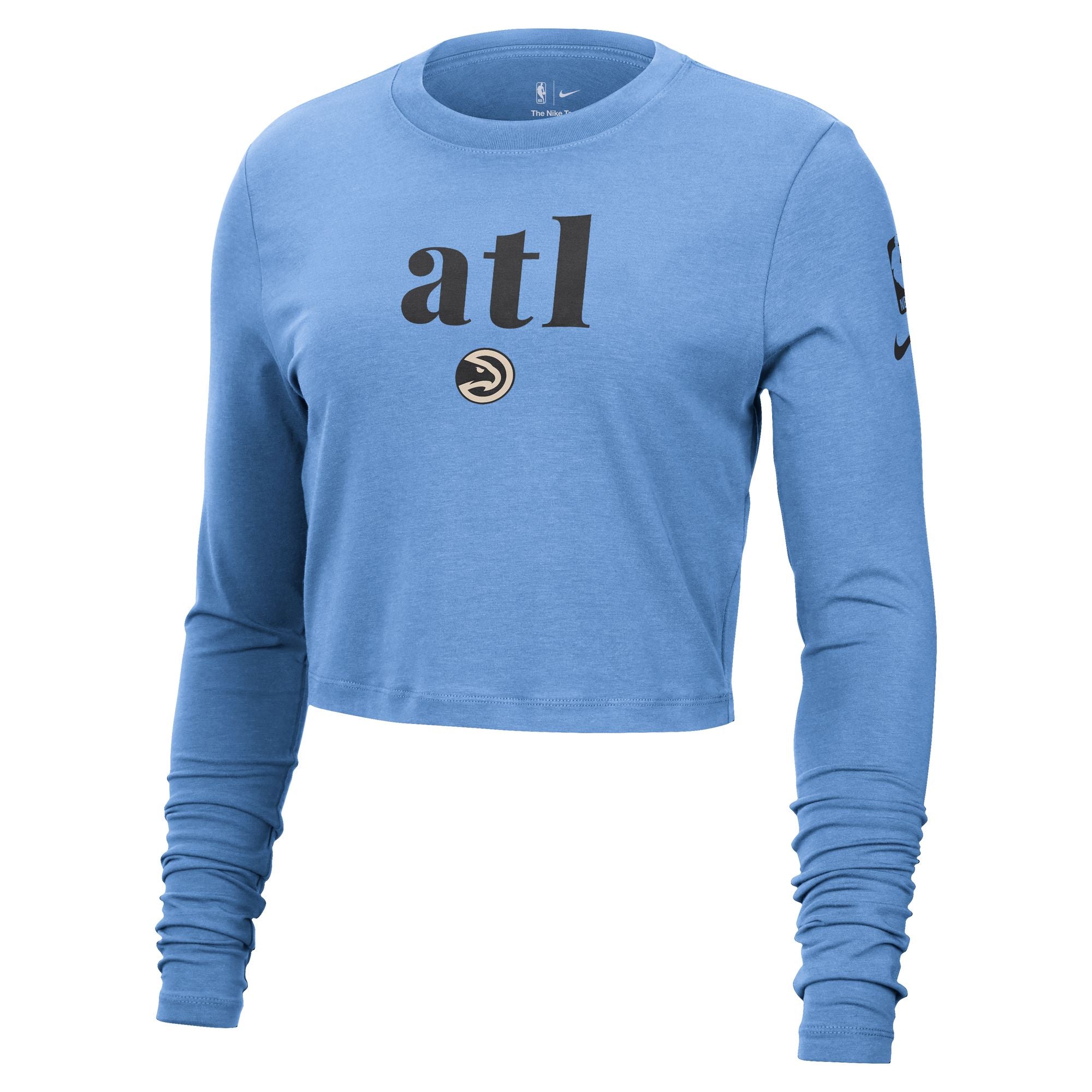 Women's Nike Hawks City Edition Long Sleeve Crop Top