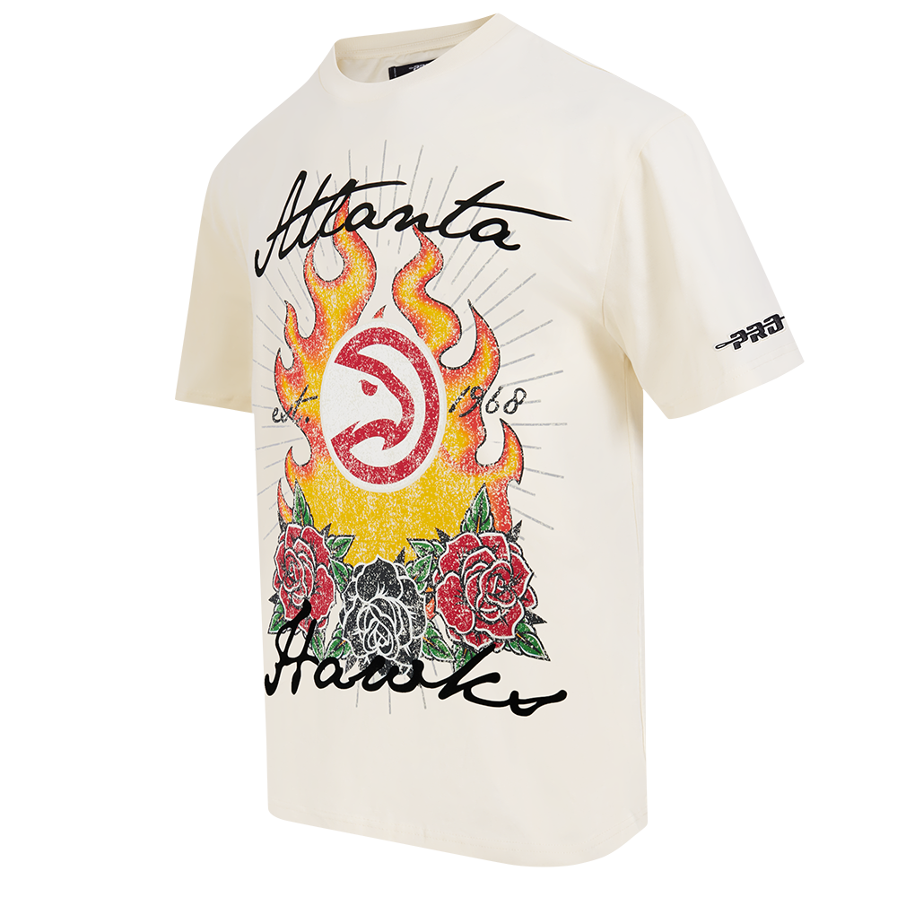 Pro Standard Hawks Fire And Roses Tee