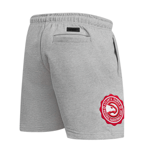 Pro Standard Hawks Grey Crest Emblem Shorts