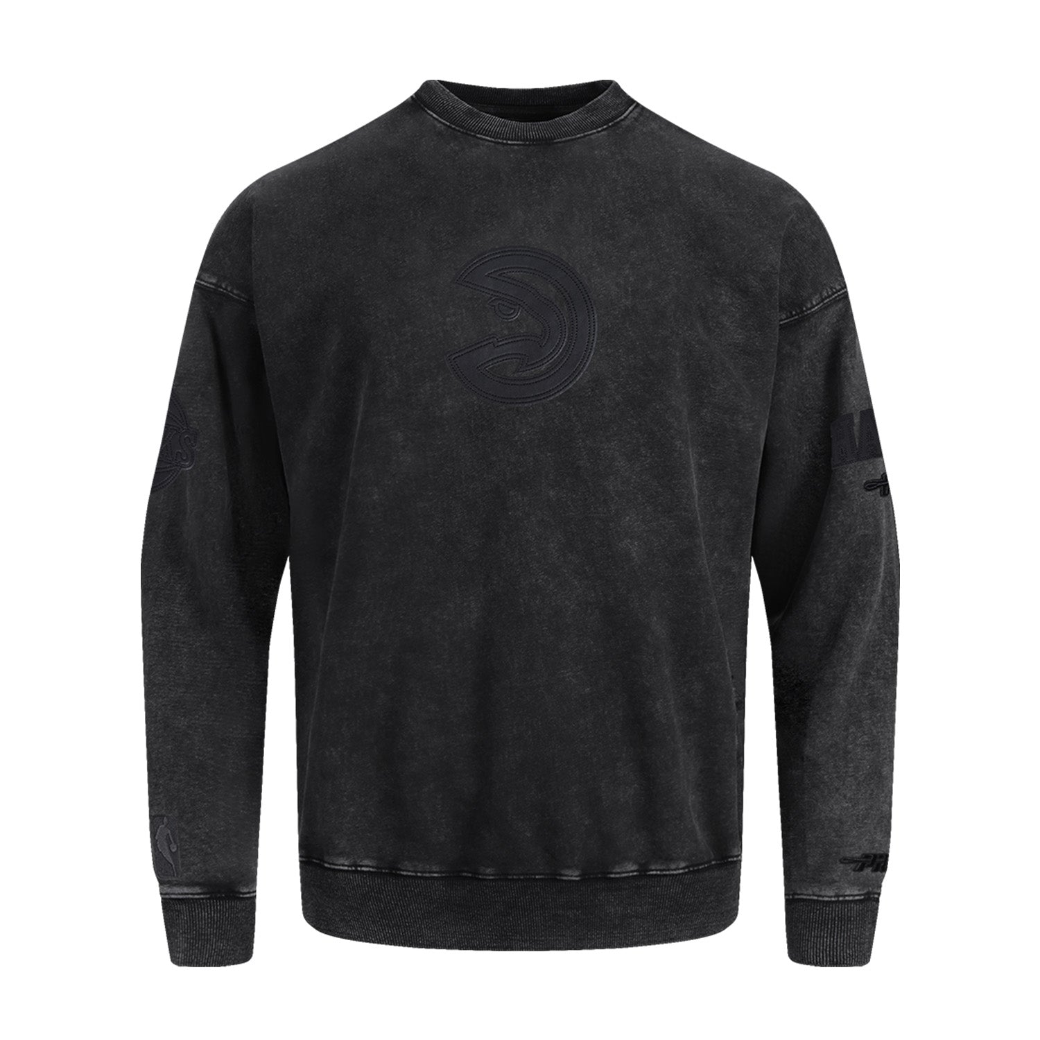 Pro Standard Hawks Vanguard Washed Black Crewneck