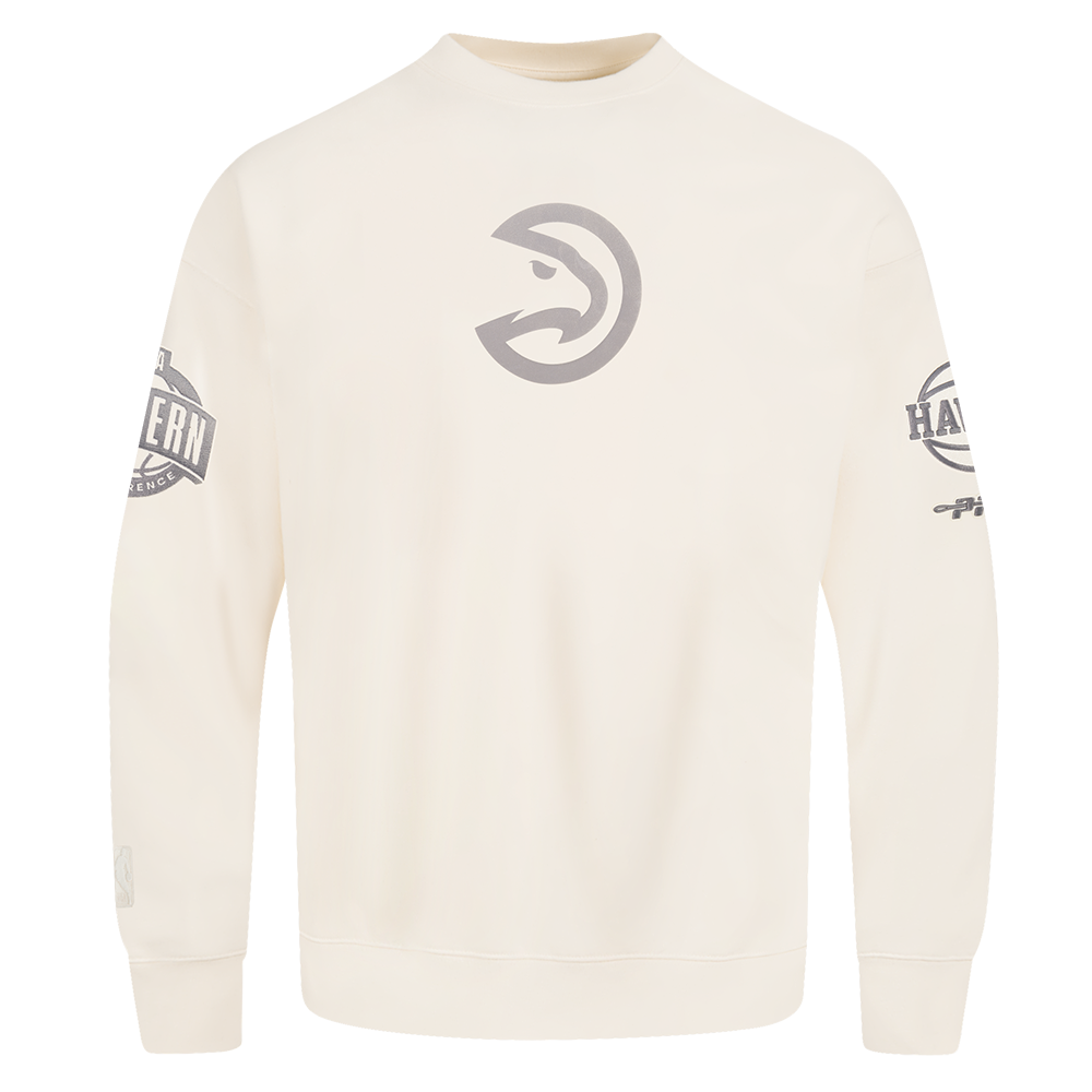 Pro Standard Hawks Cream Street Team Crewneck