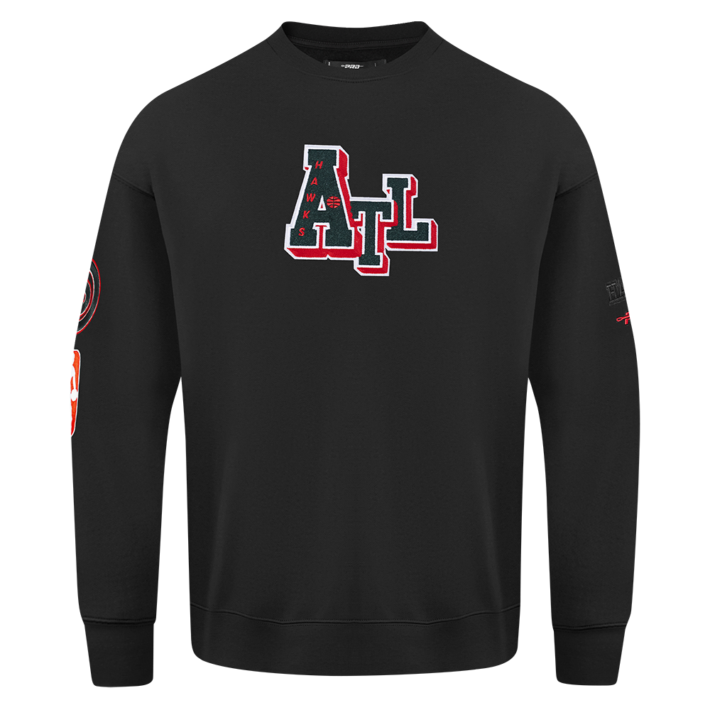 Pro Standard Hawks Best Of Atl Fleece Crewneck