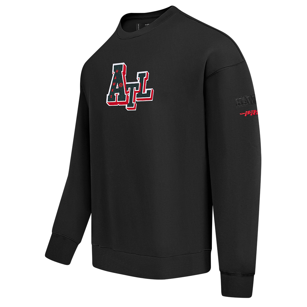 Pro Standard Hawks Best Of Atl Fleece Crewneck