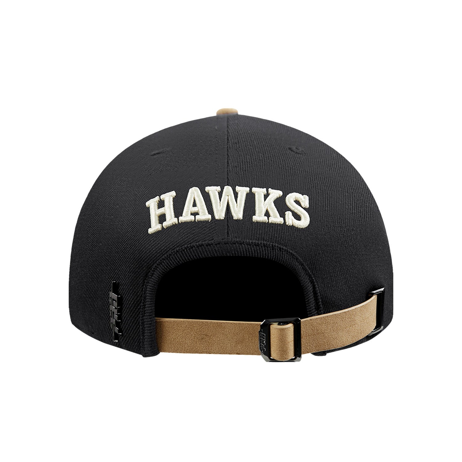 Pro Standard Hawks  Signature Suede Black Strapback