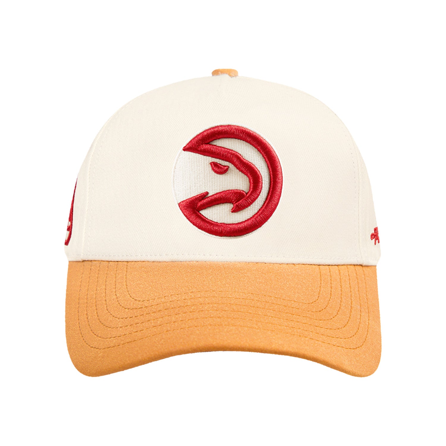 Pro Standard Hawks  Signature Suede Cream Strapback