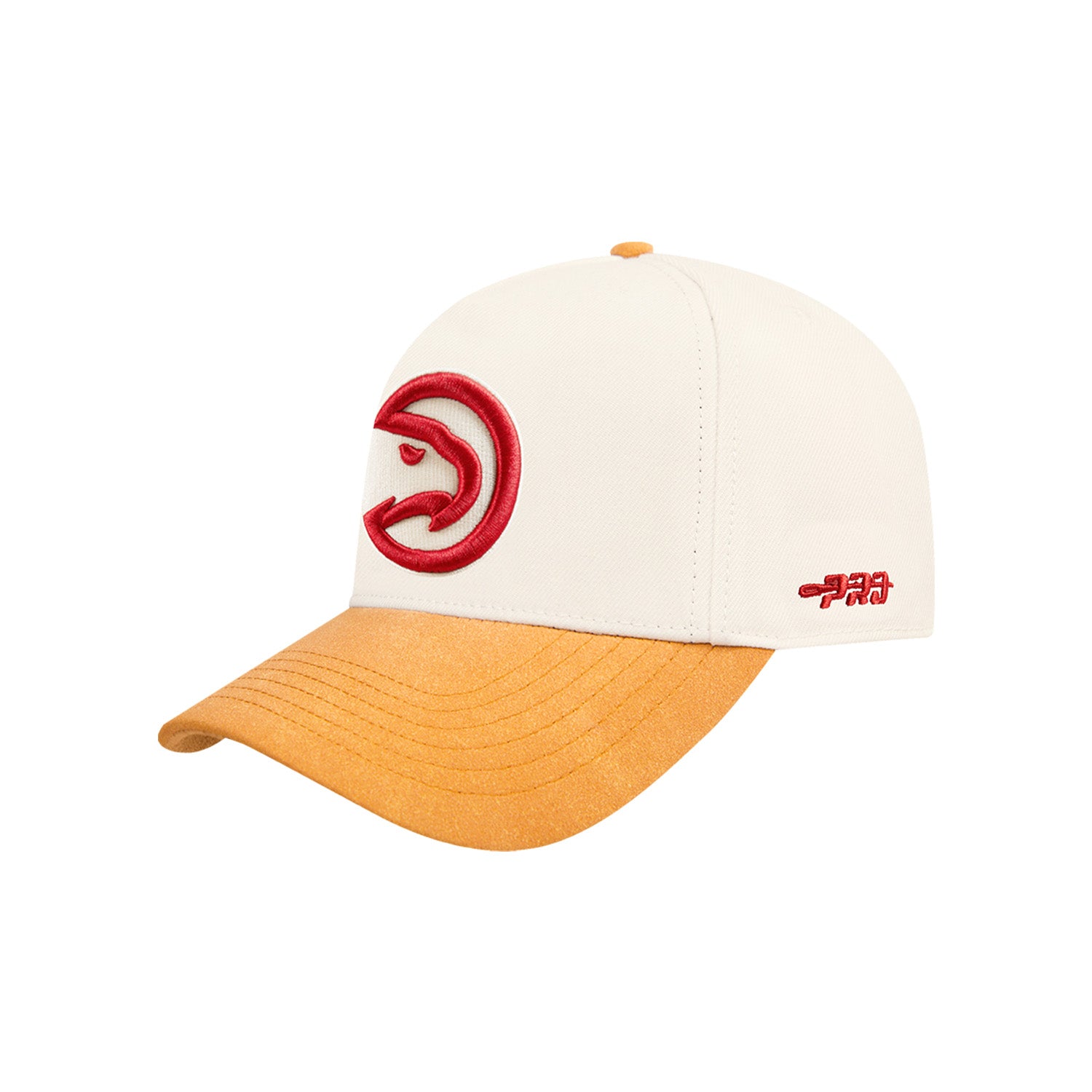 Pro Standard Hawks  Signature Suede Cream Strapback