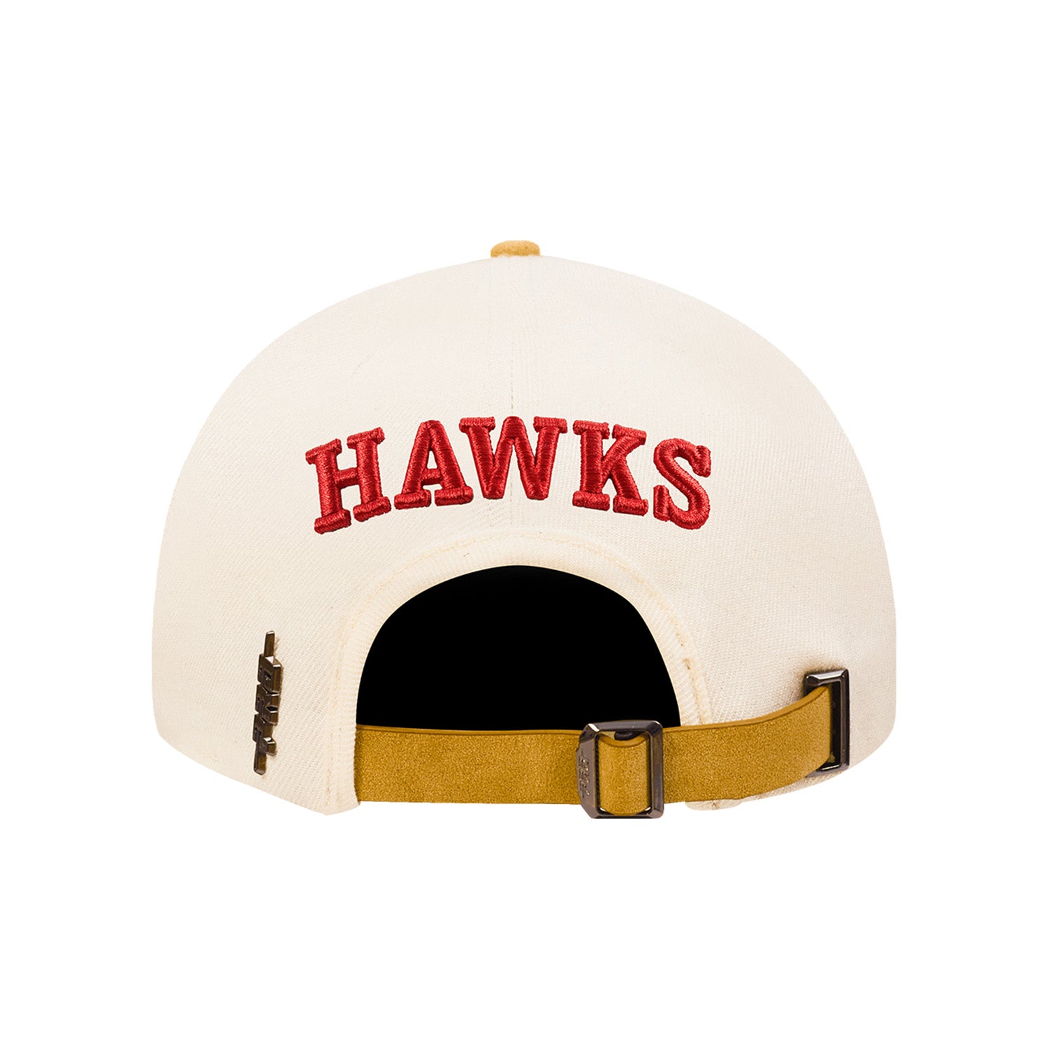 Pro Standard Hawks  Signature Suede Cream Strapback