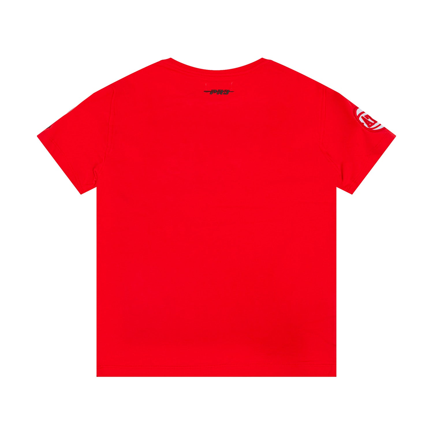 Big Kids Pro Standard Hawks Core Red Wordmark Tee