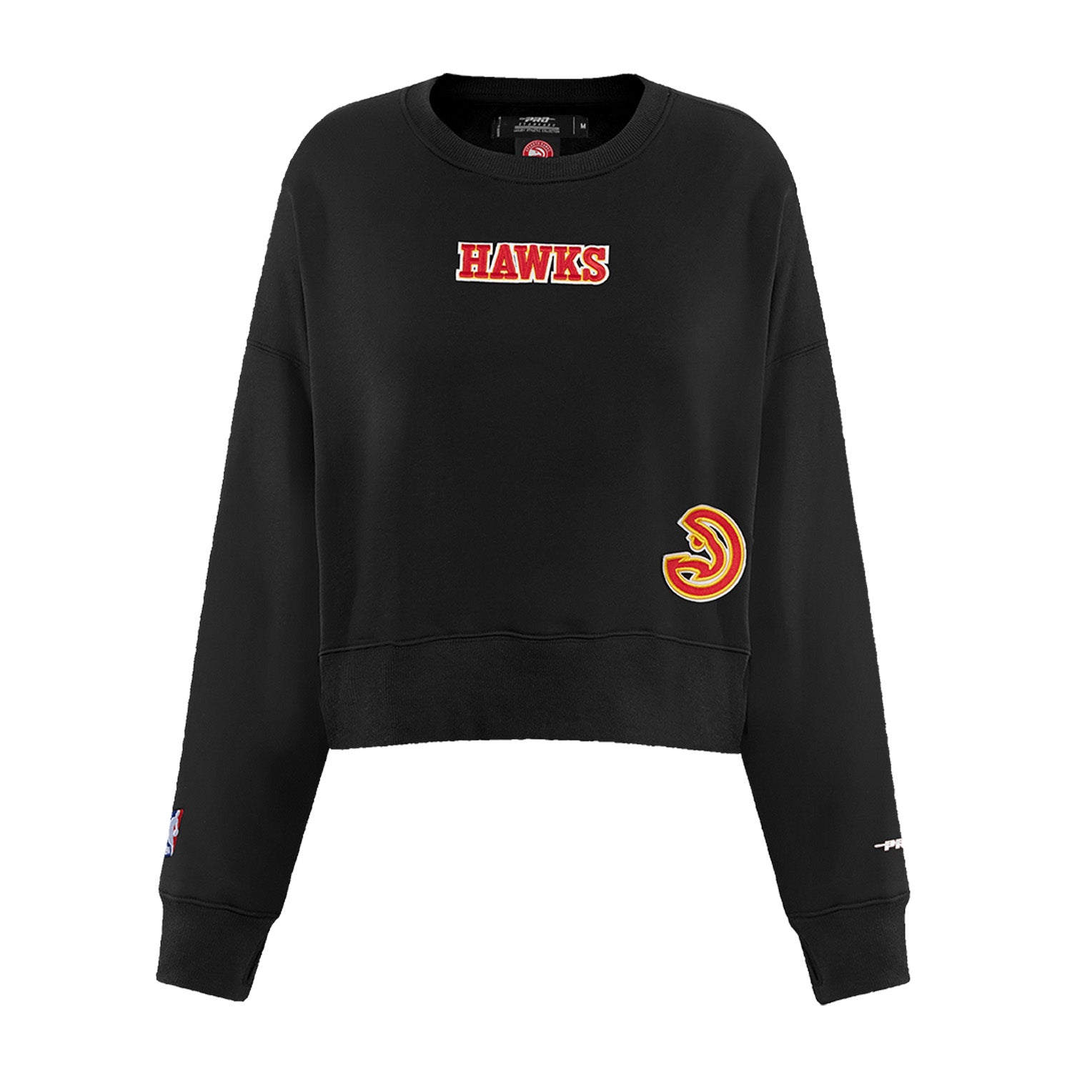 Women's Pro Standard Hawks Wingspan Fleece Crewneck