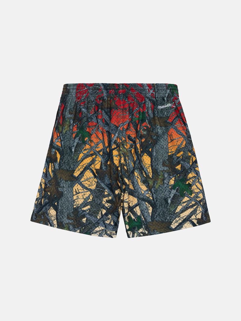 Mitchell & Ness Hawks Quiet Blaze Mesh Short