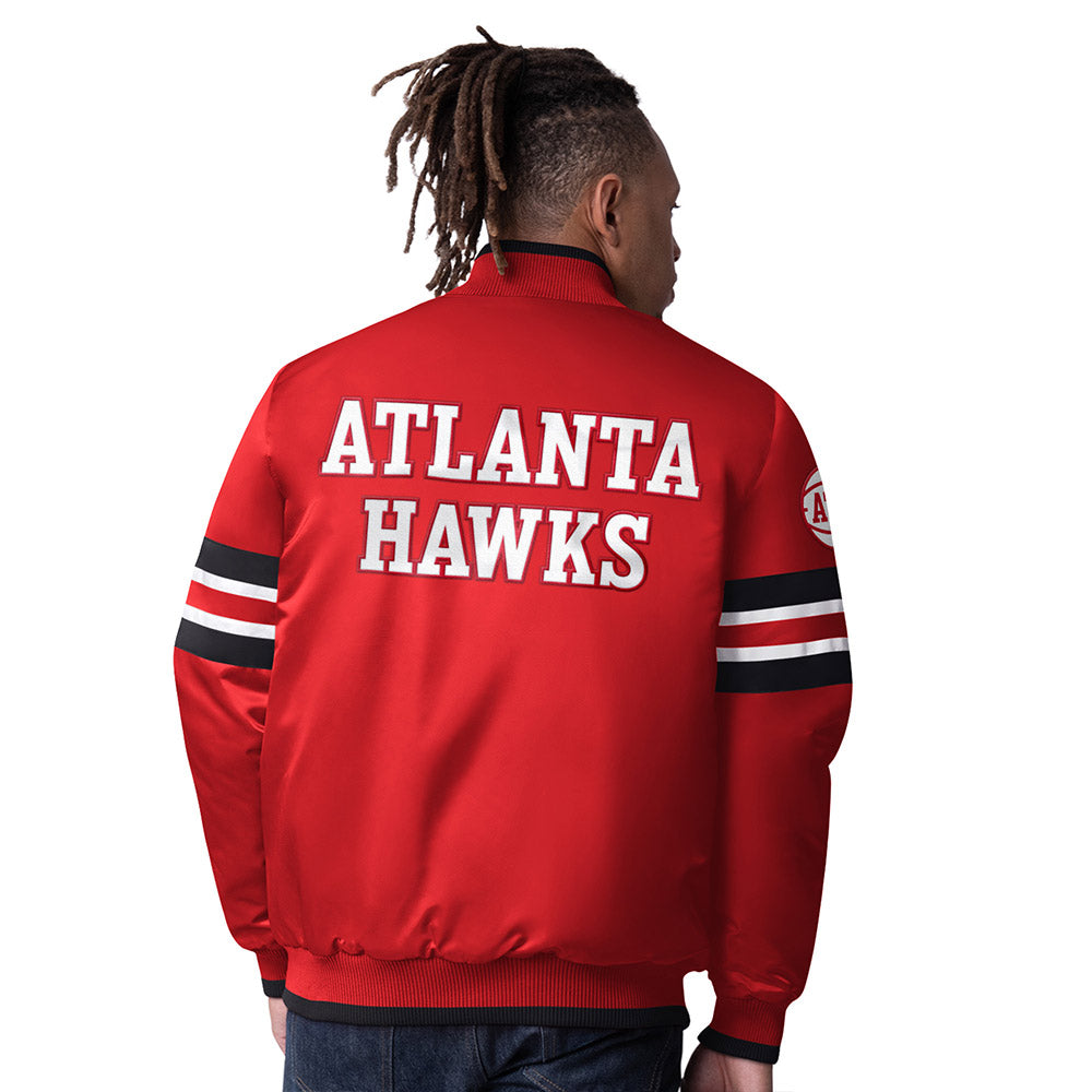 GIII Hawks Red Scout Varsity Jacket