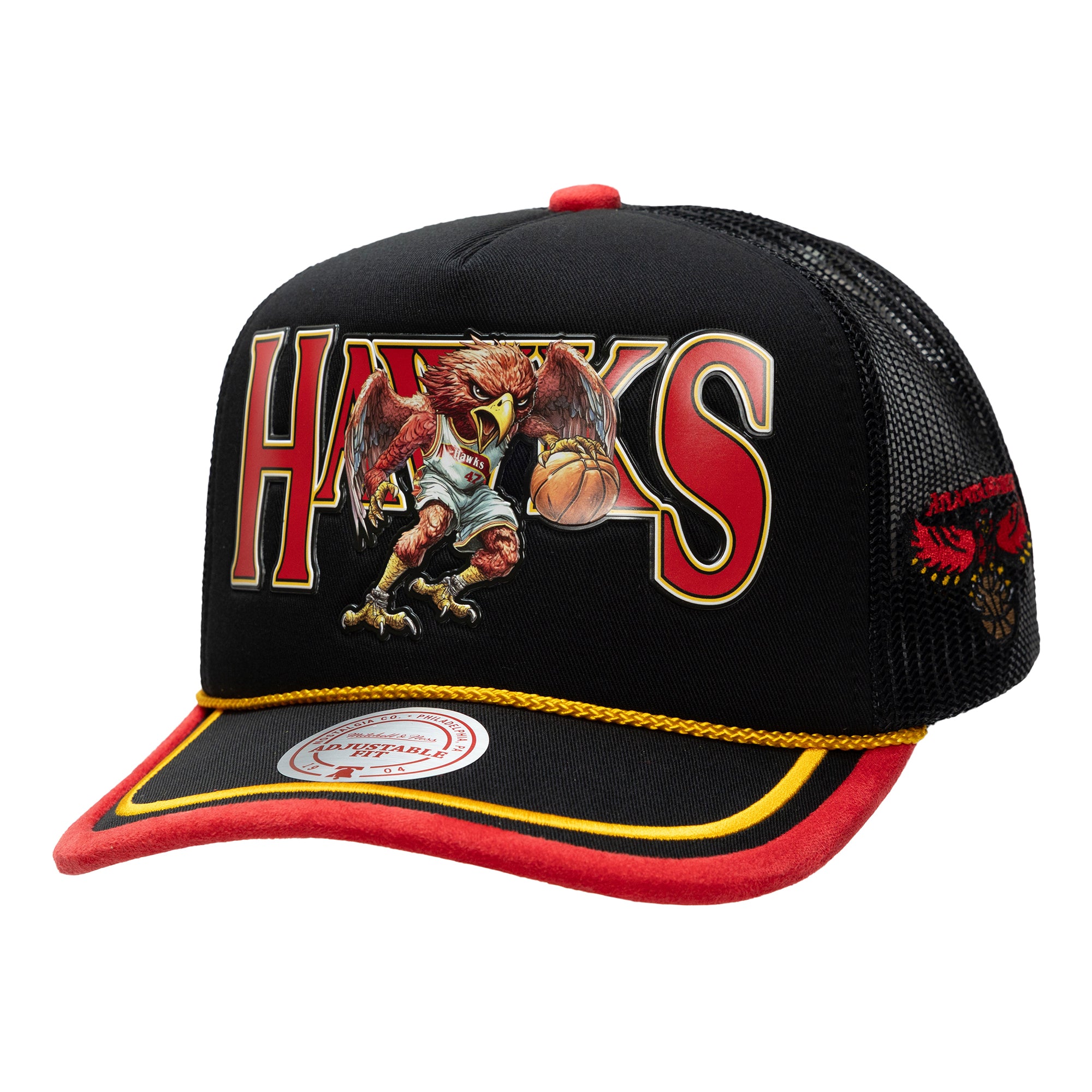 M&N Hawks LRG X NBA Wild Art Hat