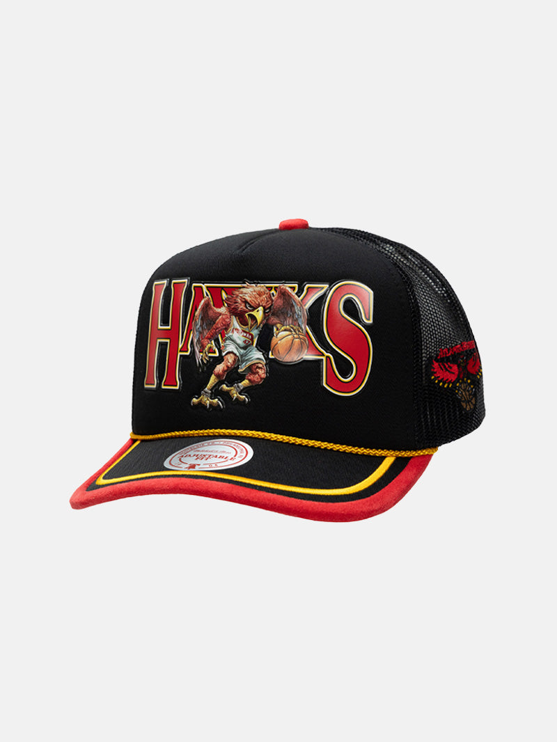 M&N Hawks LRG X NBA Wild Art Hat